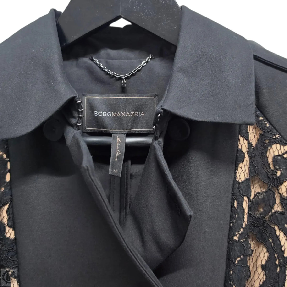 Jacket Other By Bcbgmaxazria In Black, Size: Xsp