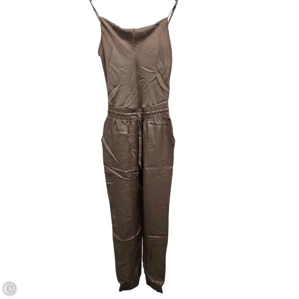 Cinc A Sept Jumpsuit In Tan, Size: S