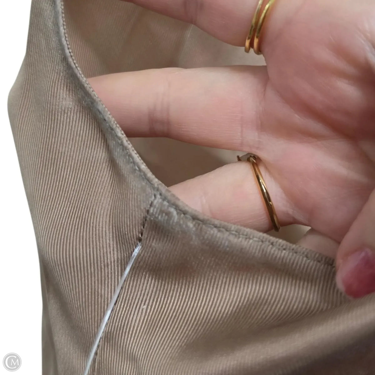 Cinc A Sept Jumpsuit In Tan, Size: S