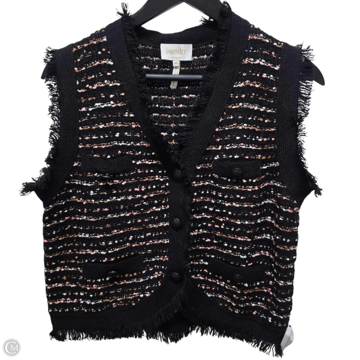Vest Other By Laundry In Black, Size: M