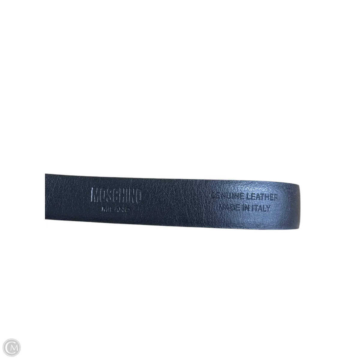 Moschino Spellout Logo Belt