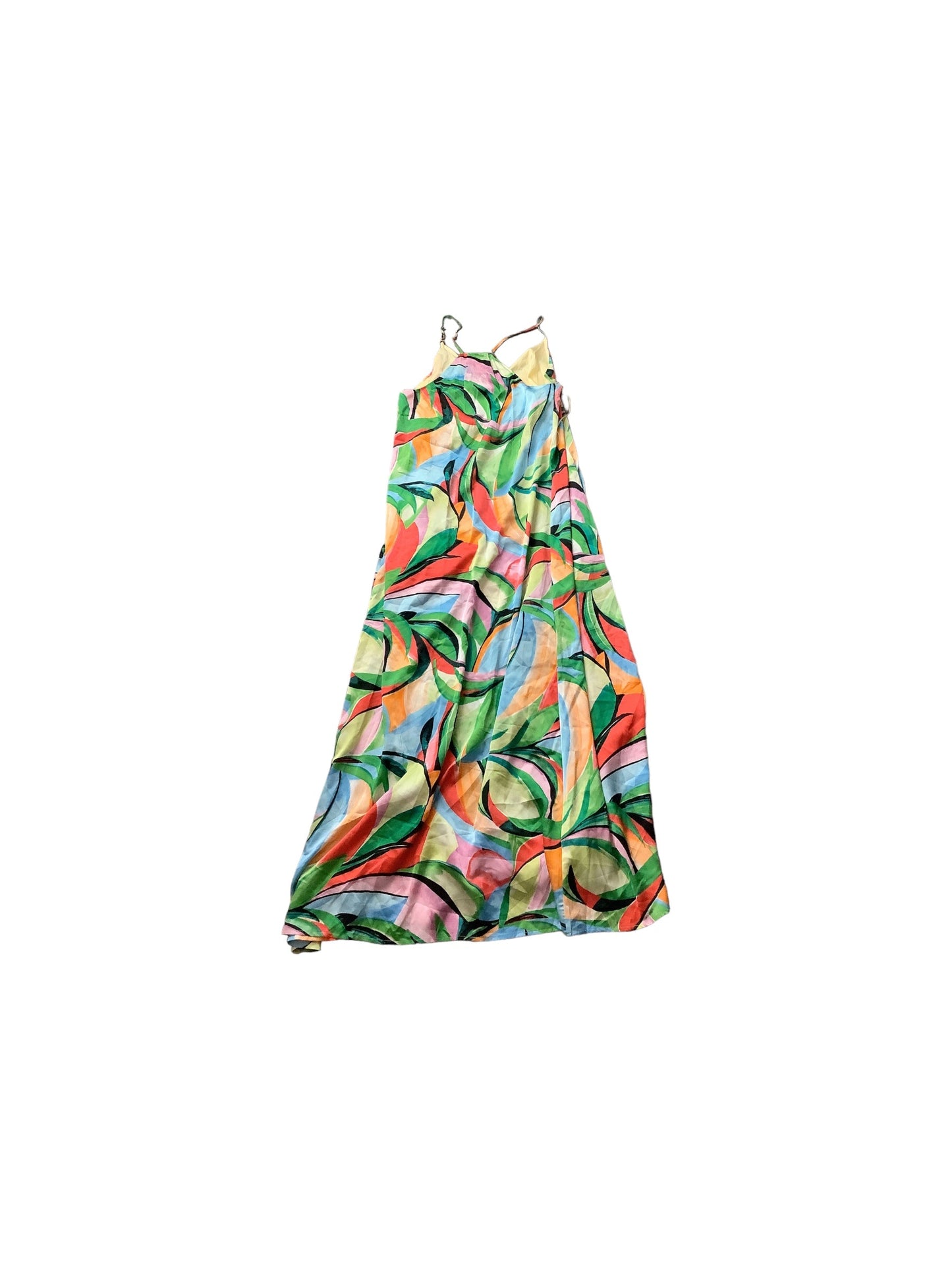 Multi-colored Dress Casual Maxi Nicole By Nicole Miller, Size L