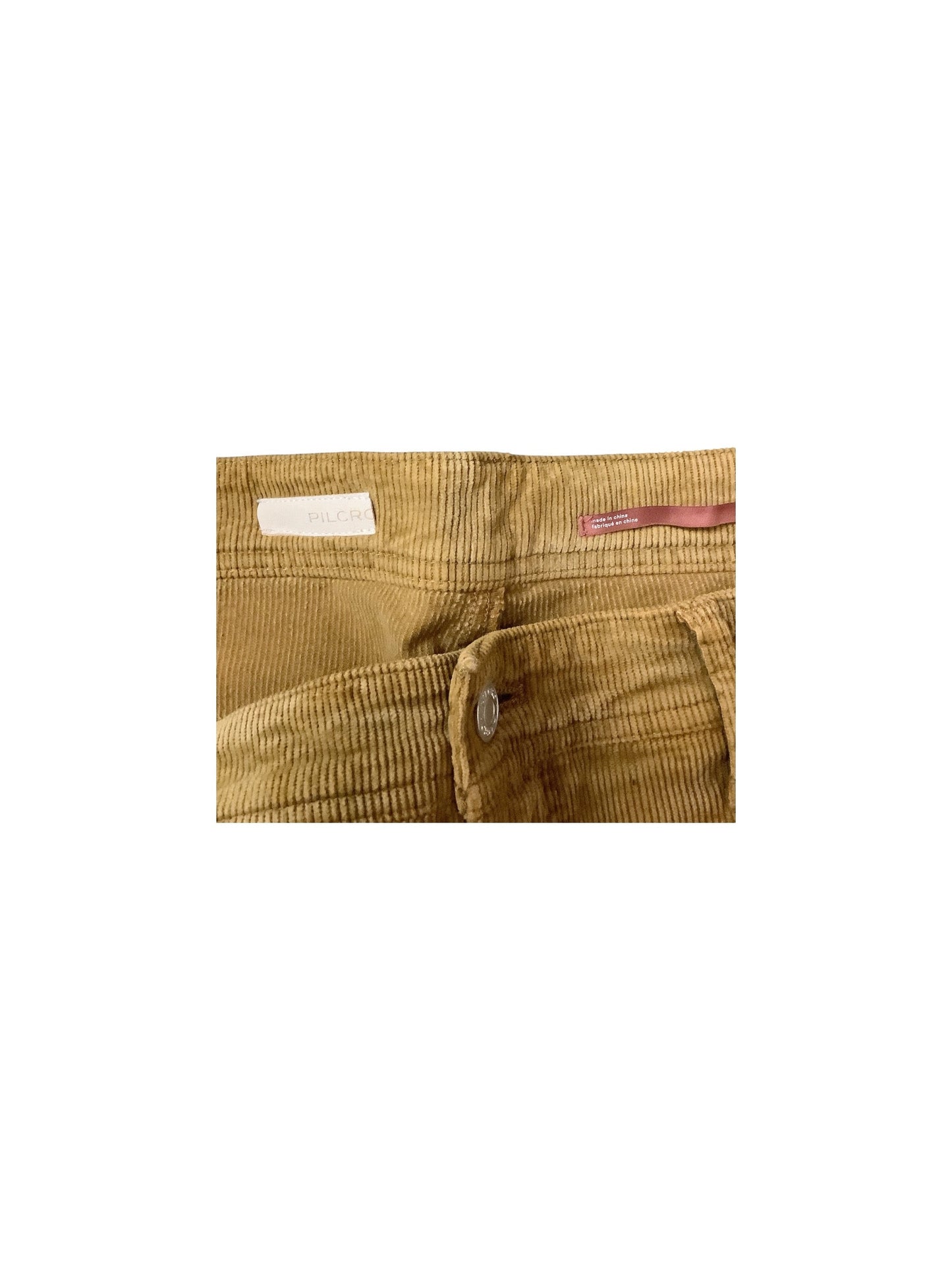 Pants Corduroy By Pilcro In Yellow, Size: 16