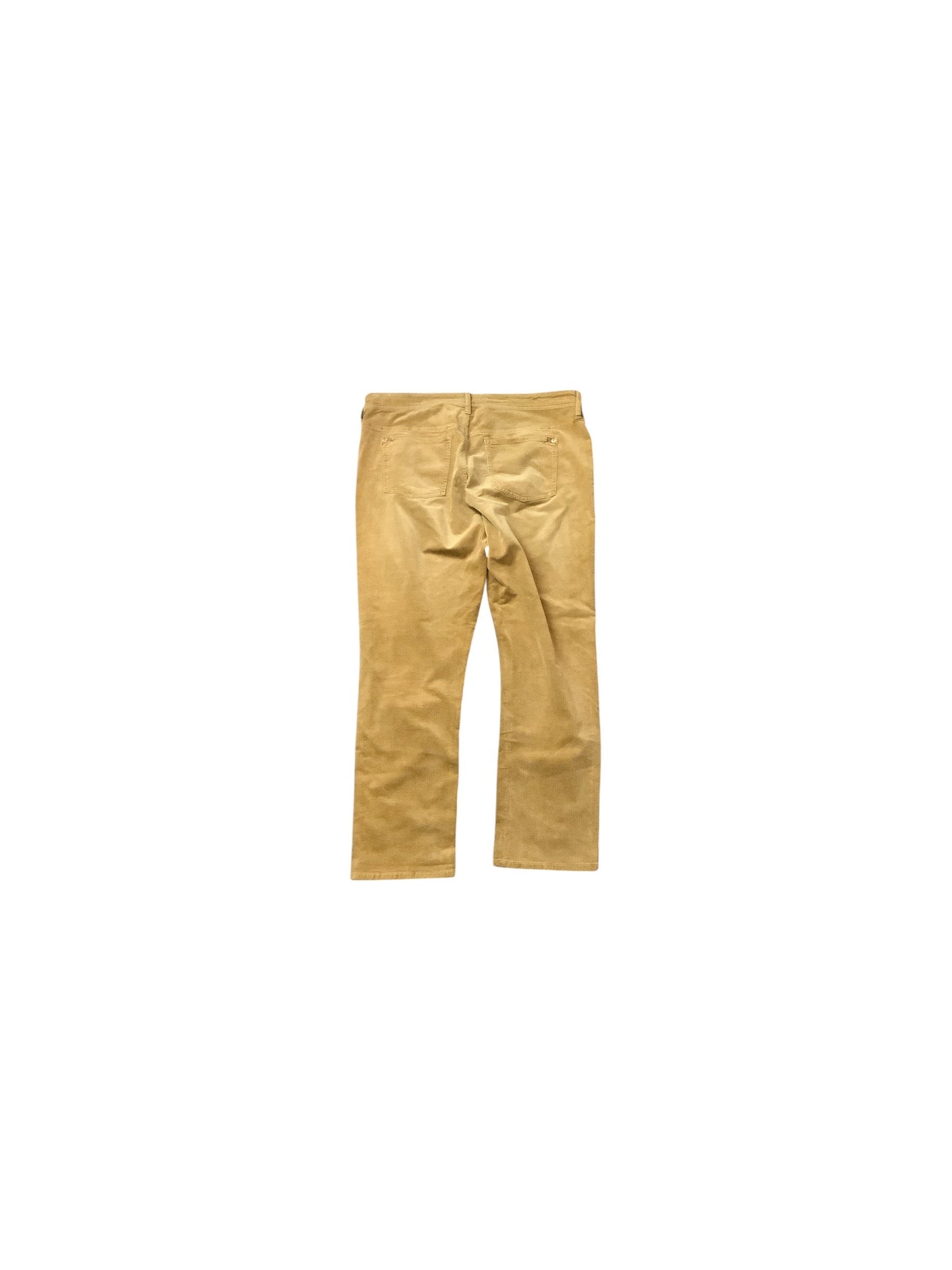 Pants Corduroy By Pilcro In Yellow, Size: 16