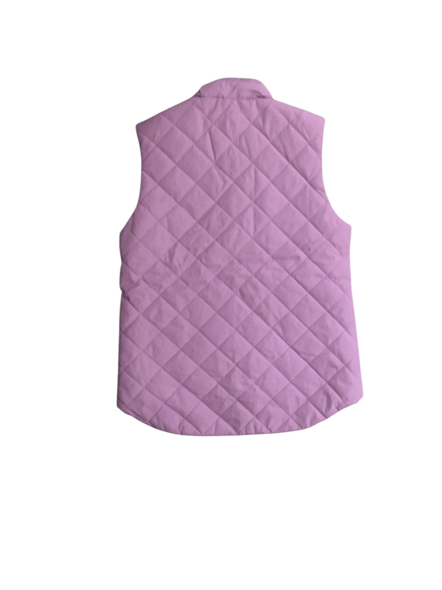 Vest Puffer & Quilted By Laura Scott In Purple, Size: M