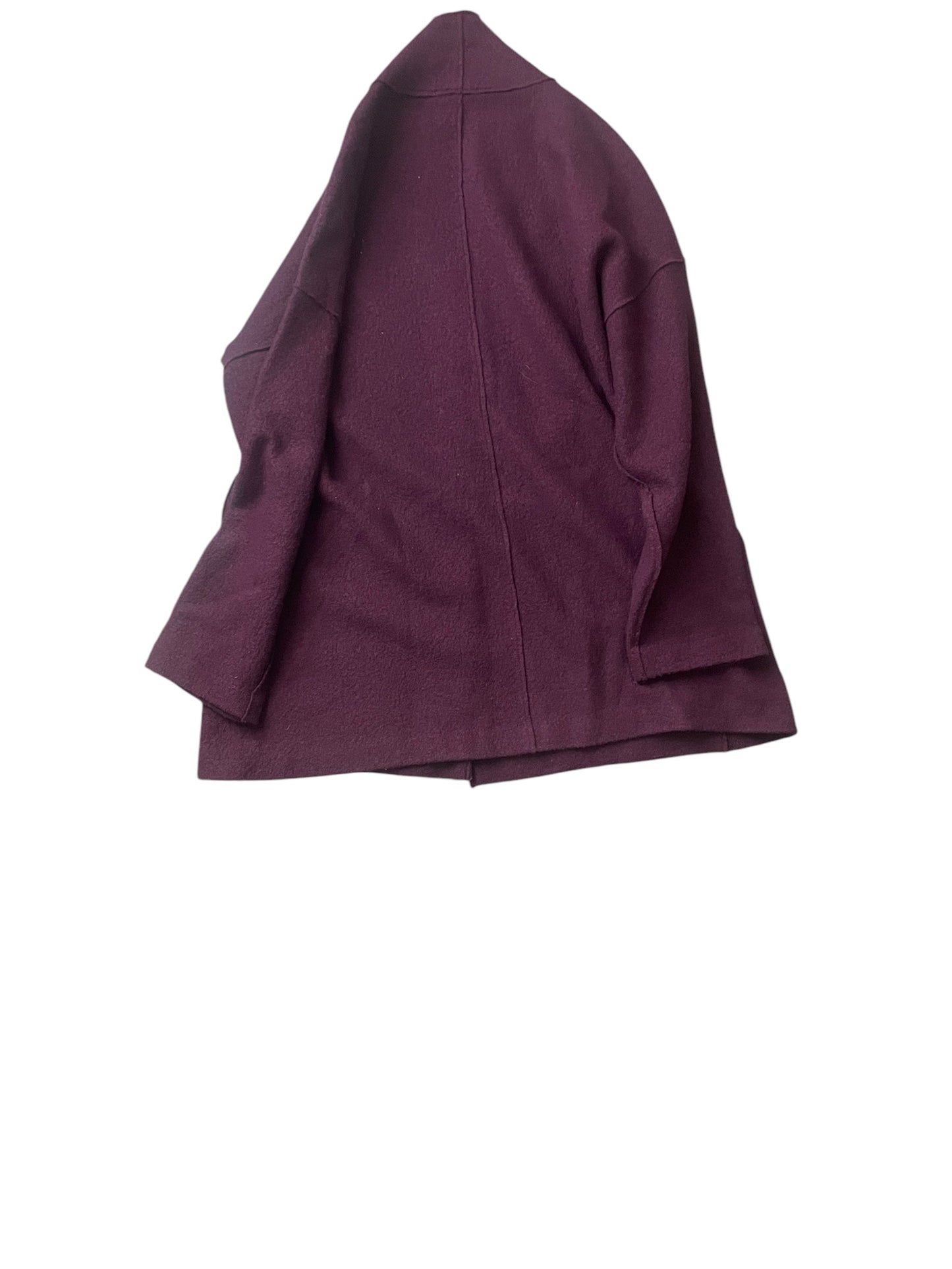 Jacket Other By Eileen Fisher In Purple, Size: S