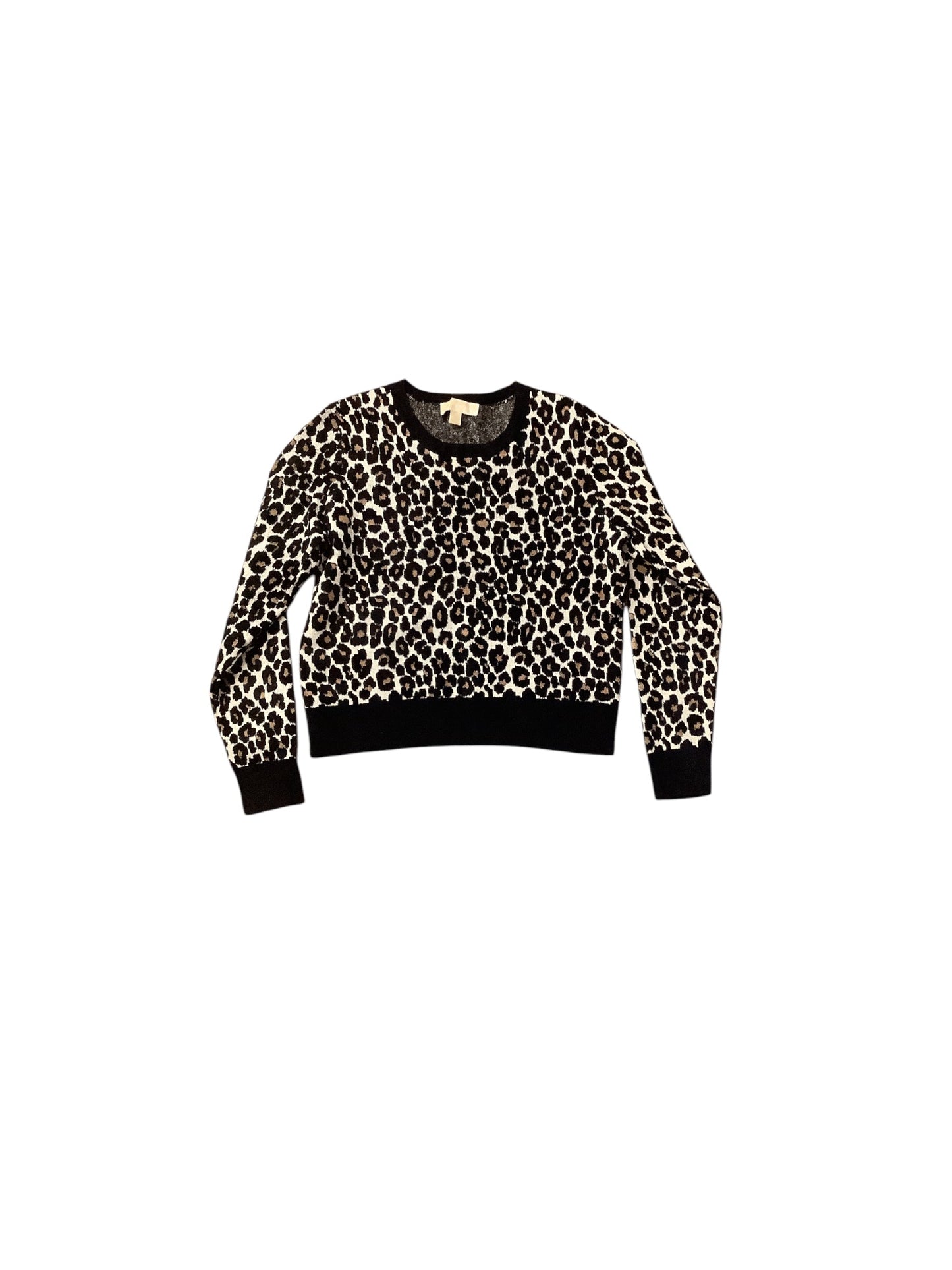 Sweater By Michael By Michael Kors In Animal Print, Size: Xl