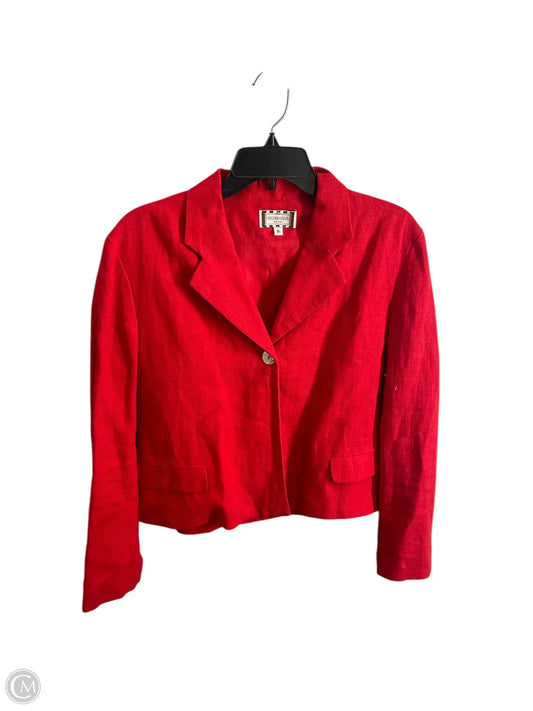 Blazer By Henri Bendel In Red, Size: 8