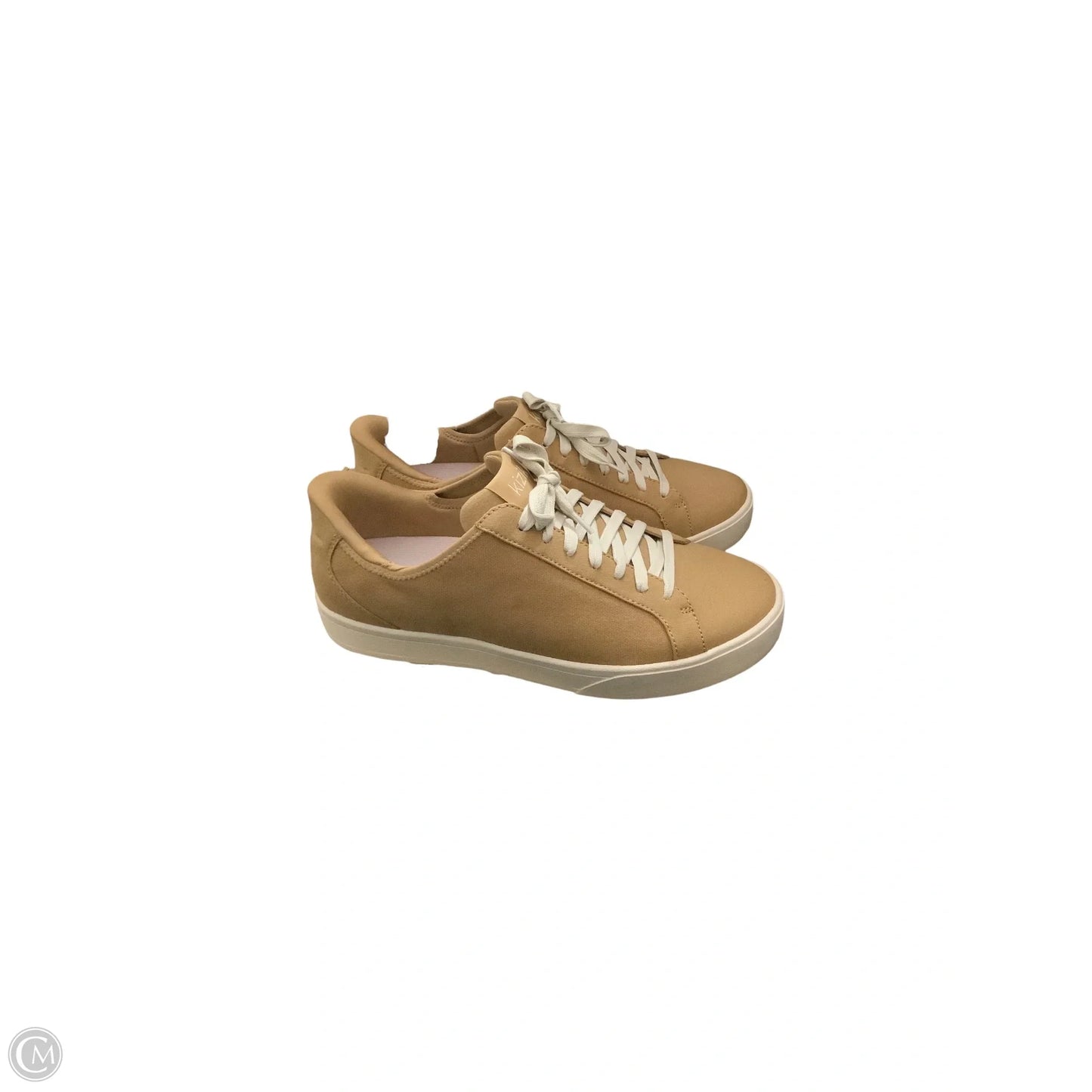 Shoes Sneakers By Clothes Mentor In Gold, Size: 9.5