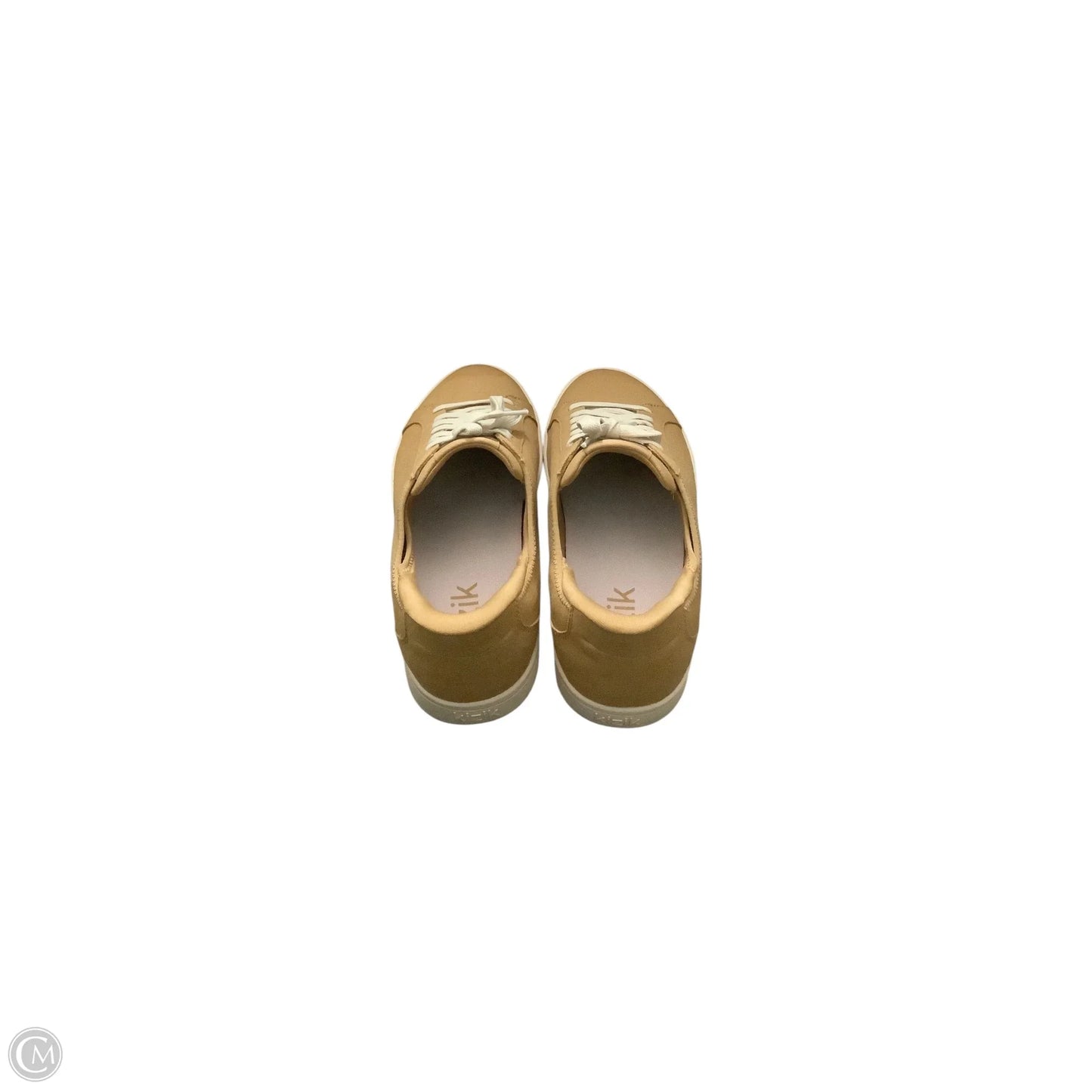 Shoes Sneakers By Clothes Mentor In Gold, Size: 9.5
