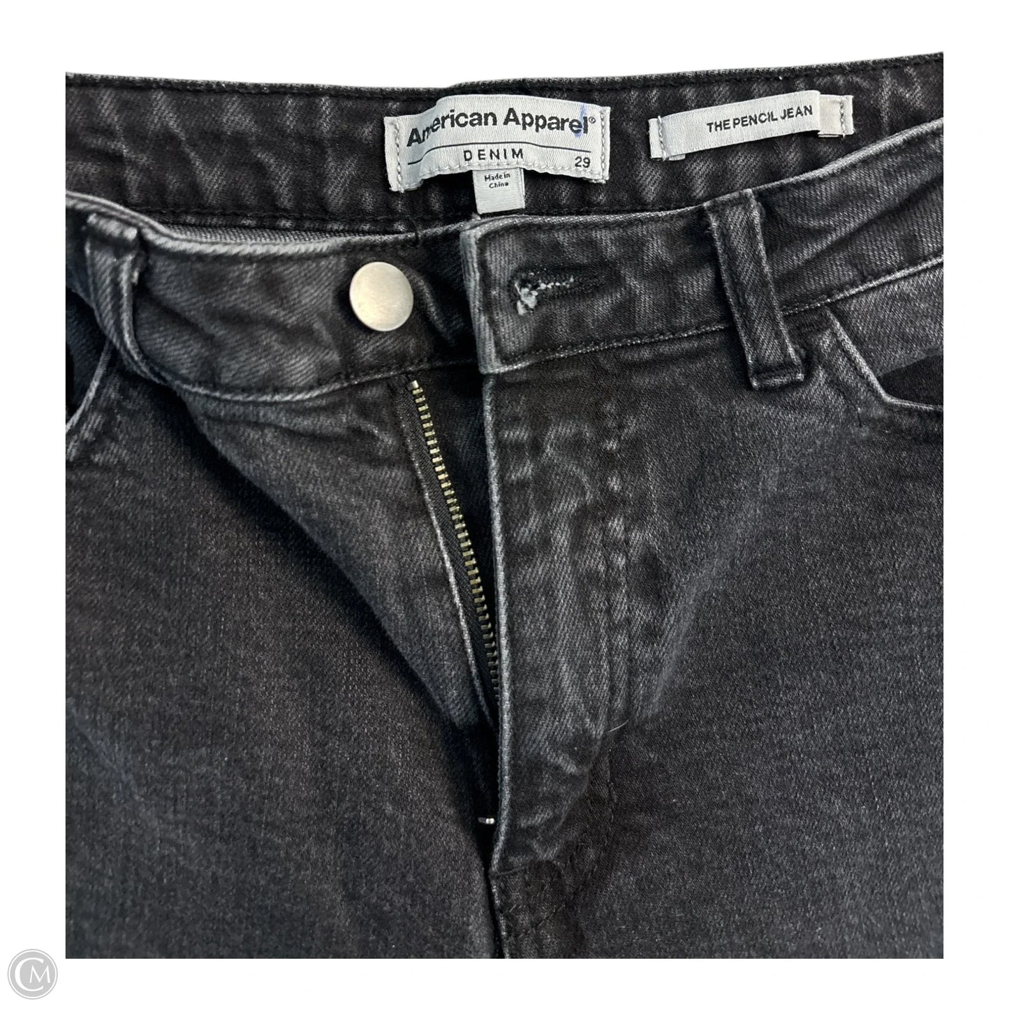 Jeans Skinny By American Apparel In Blue, Size: 8