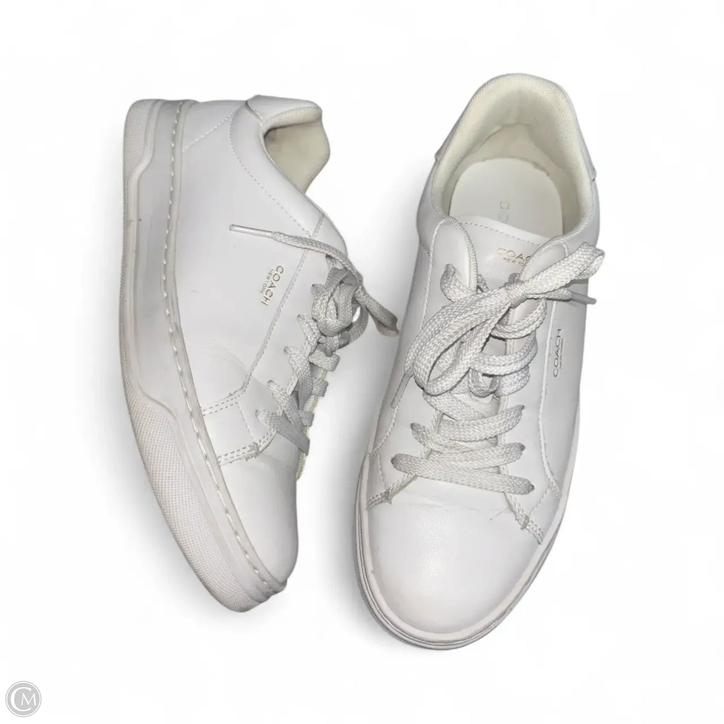 Shoes Designer By Coach In White, Size: 10