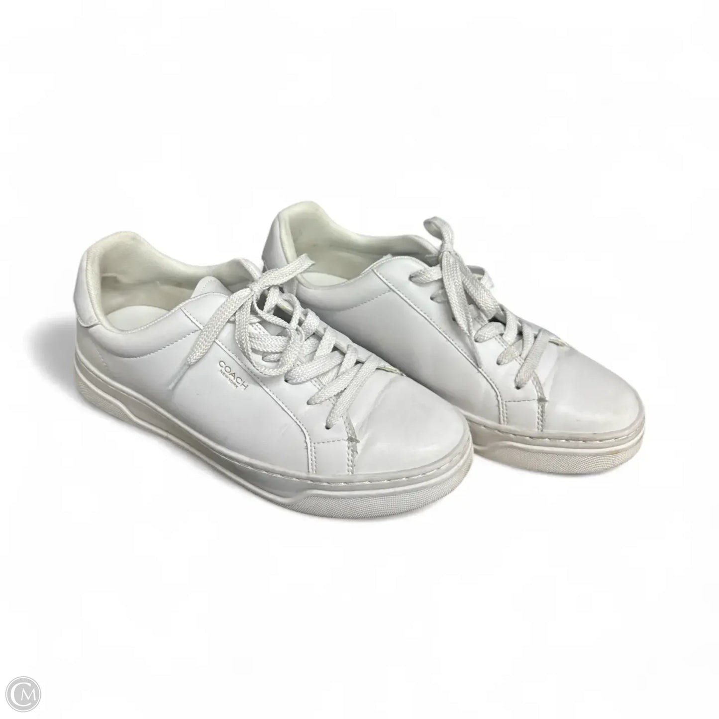 Shoes Designer By Coach In White, Size: 10