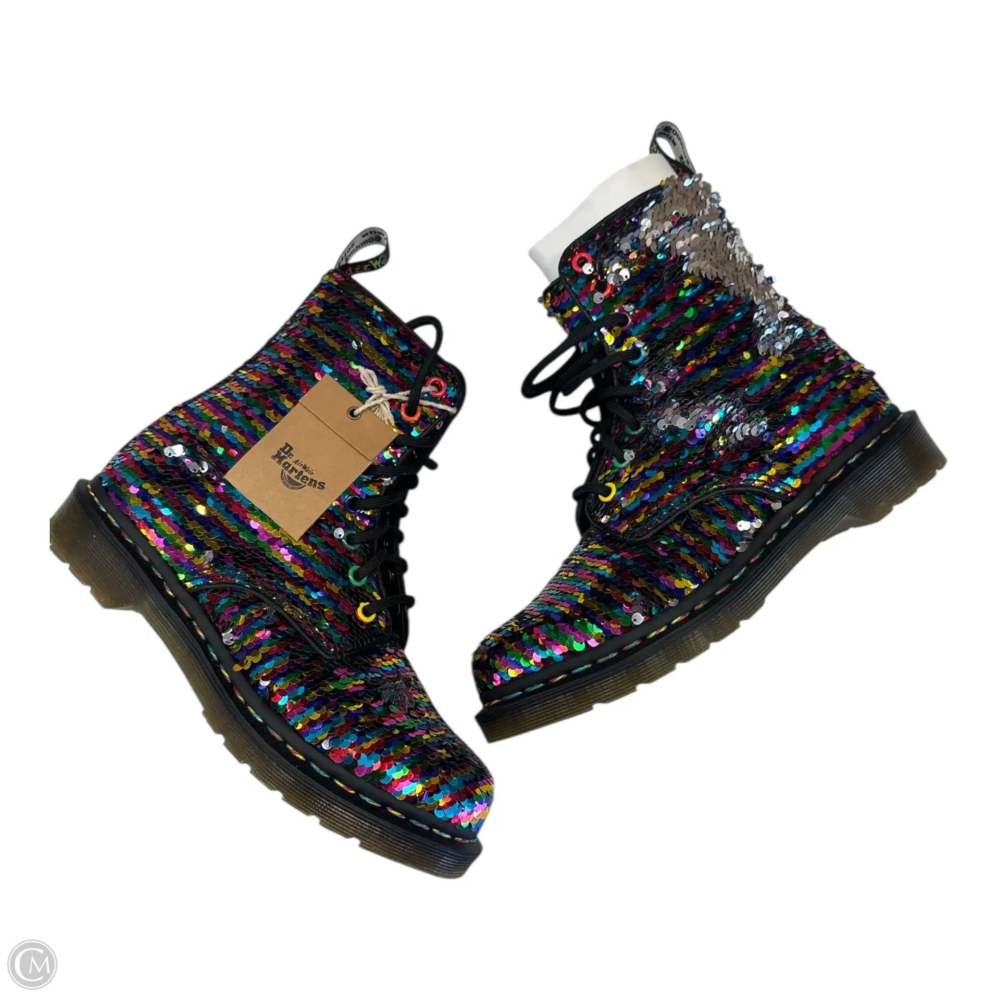Boots Combat By Dr Martens In Multi-colored, Size: 7