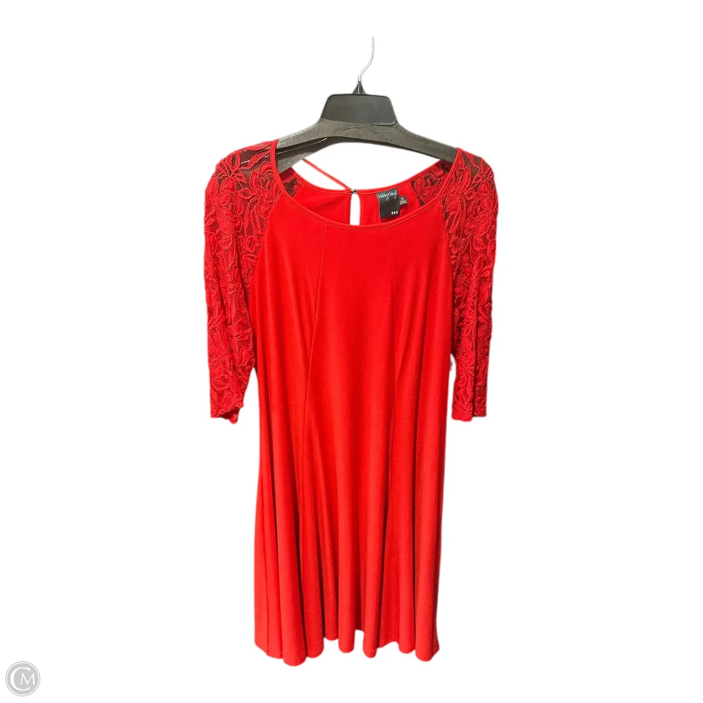 Dress Casual Midi By Gabby Skye In Red, Size: 14