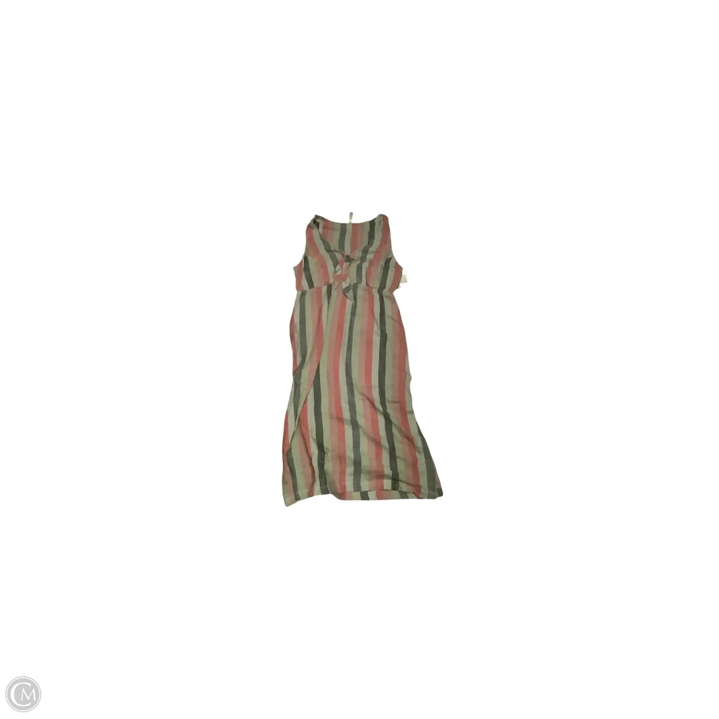 Dress Casual Maxi By Clothes Mentor In Striped Pattern, Size: M