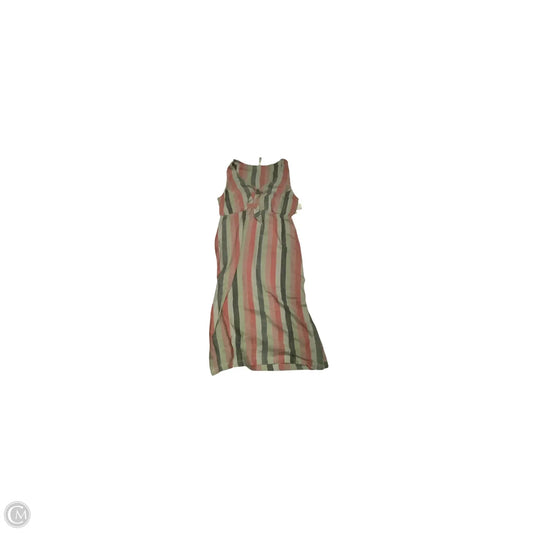Dress Casual Maxi By Clothes Mentor In Striped Pattern, Size: M