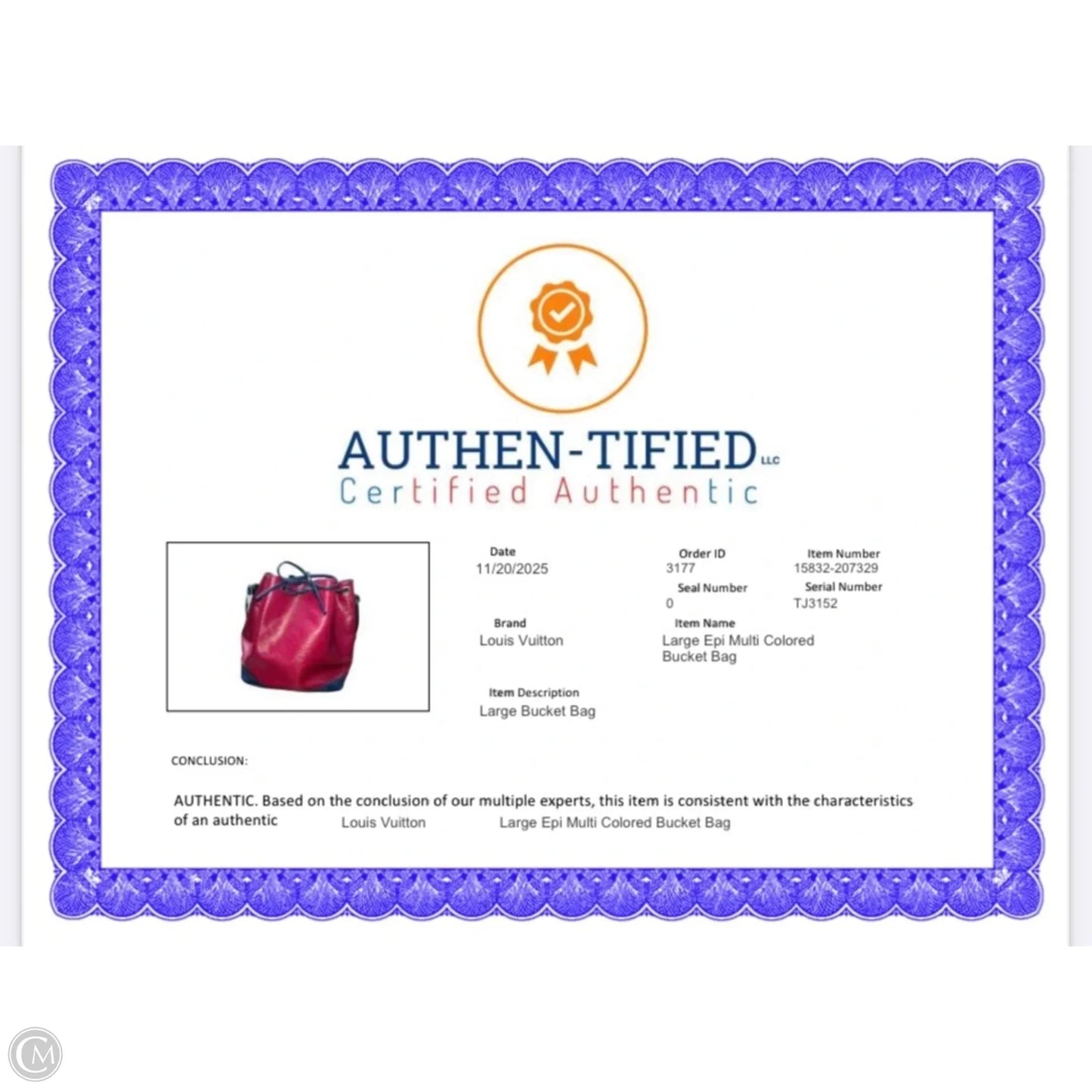 Handbag Luxury Designer By Louis Vuitton, Size: Large