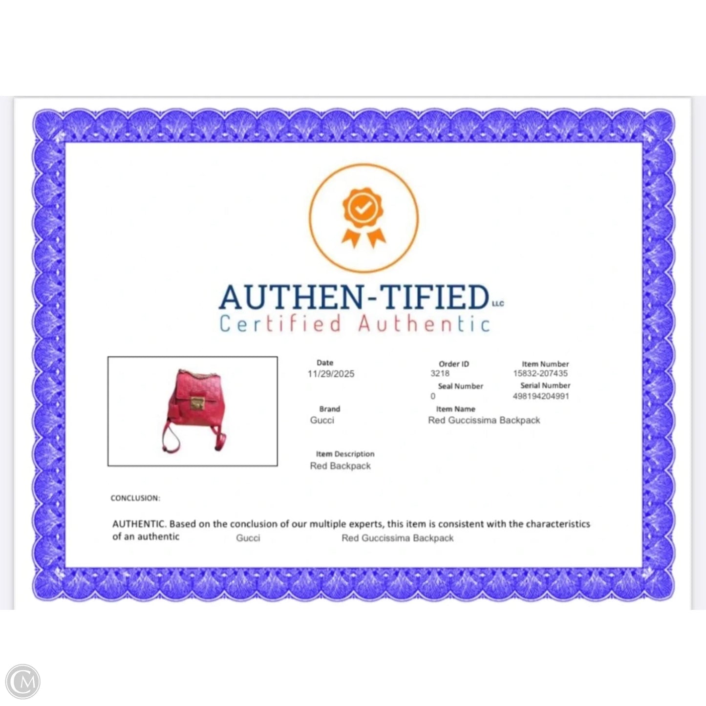 Handbag Luxury Designer By Gucci, Size: Small