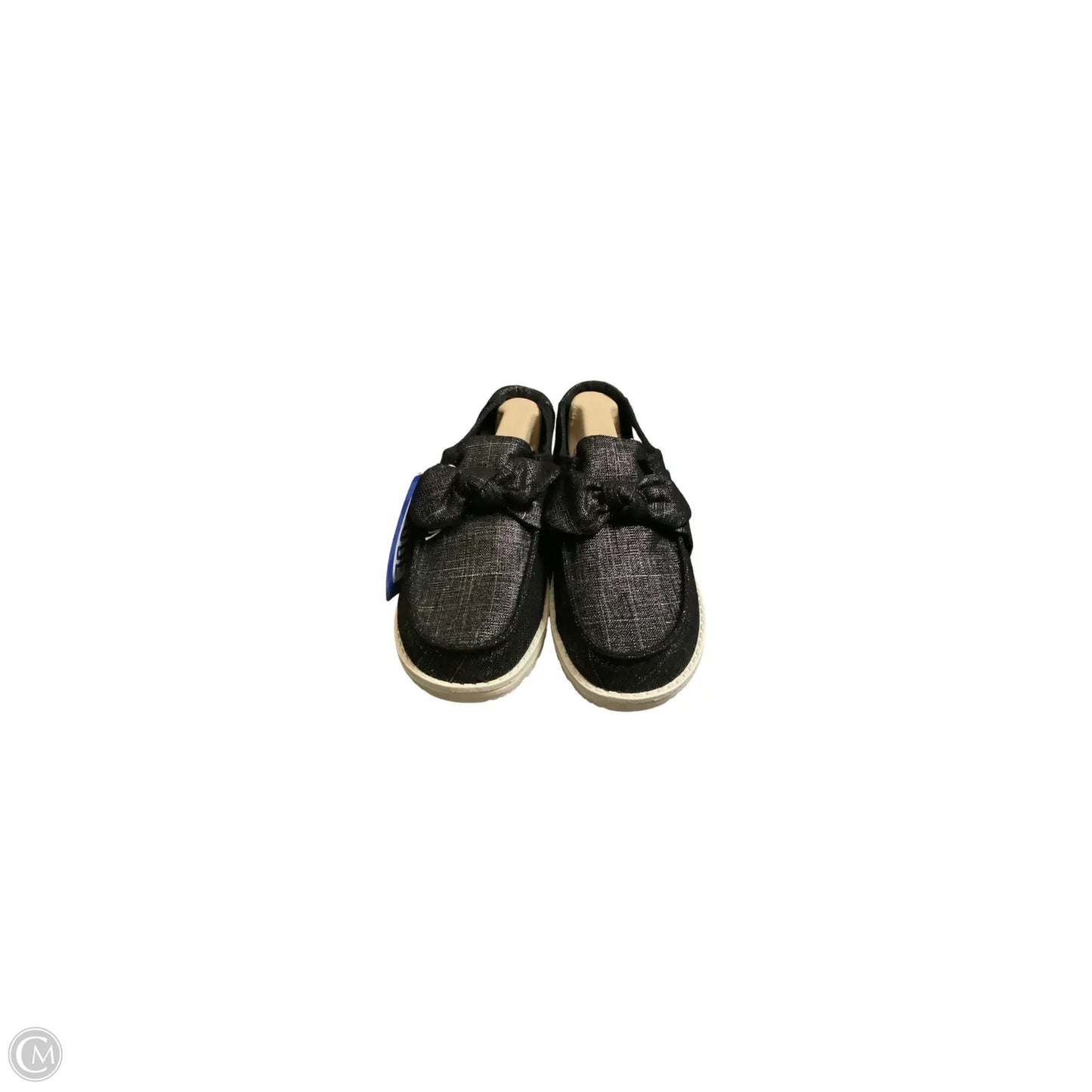 Shoes Flats By Hey Dude In Silver, Size: 11