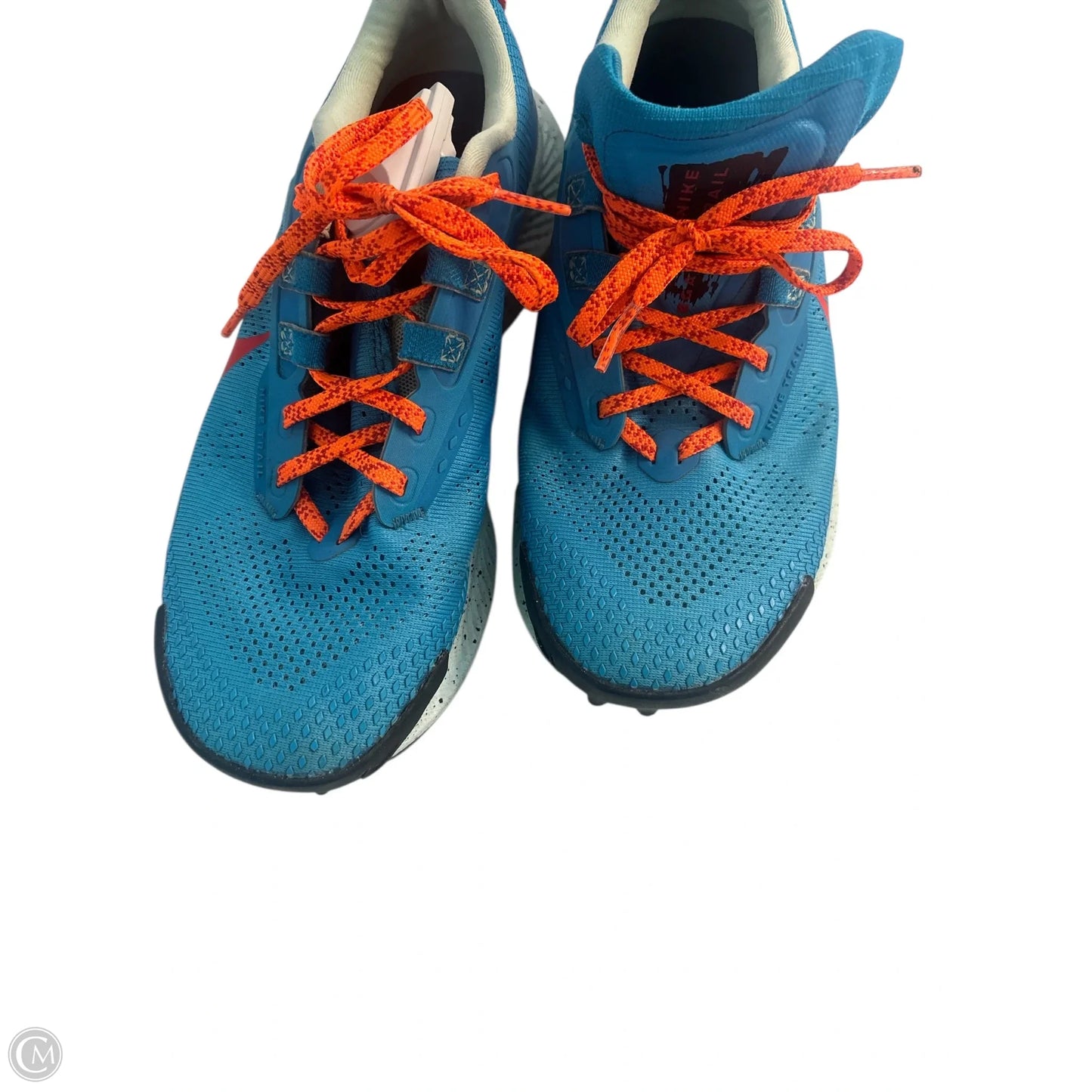 Shoes Athletic By Nike In Blue & Orange, Size: 7