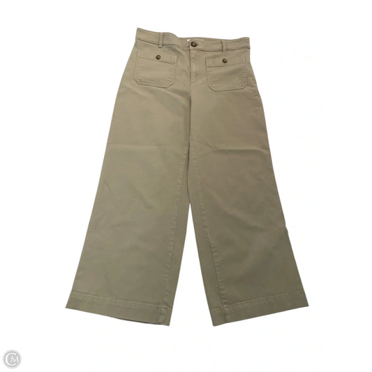 Jeans Wide Leg By Loft In Tan, Size: 8