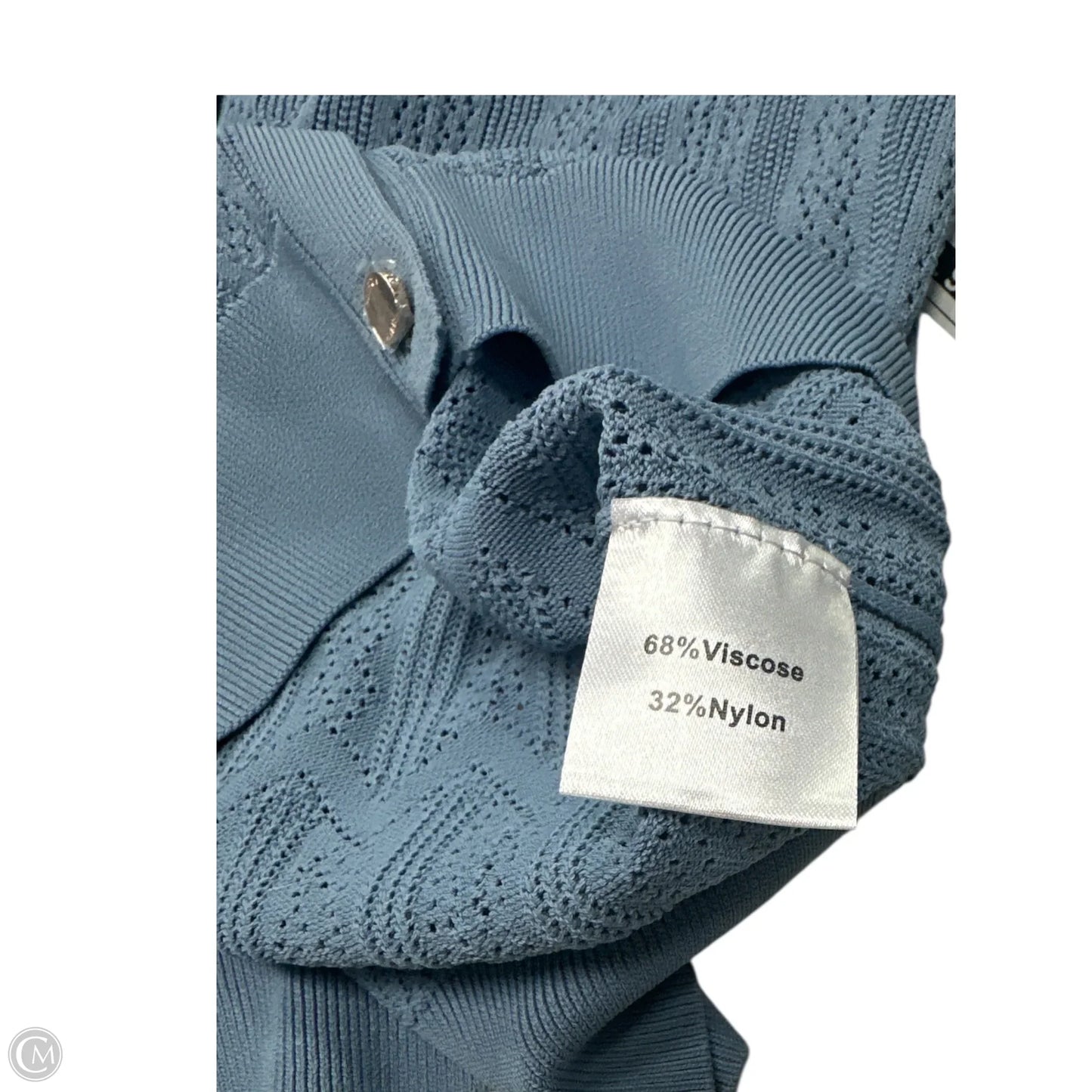 Top Long Sleeve By Clothes Mentor In Blue, Size: 1x