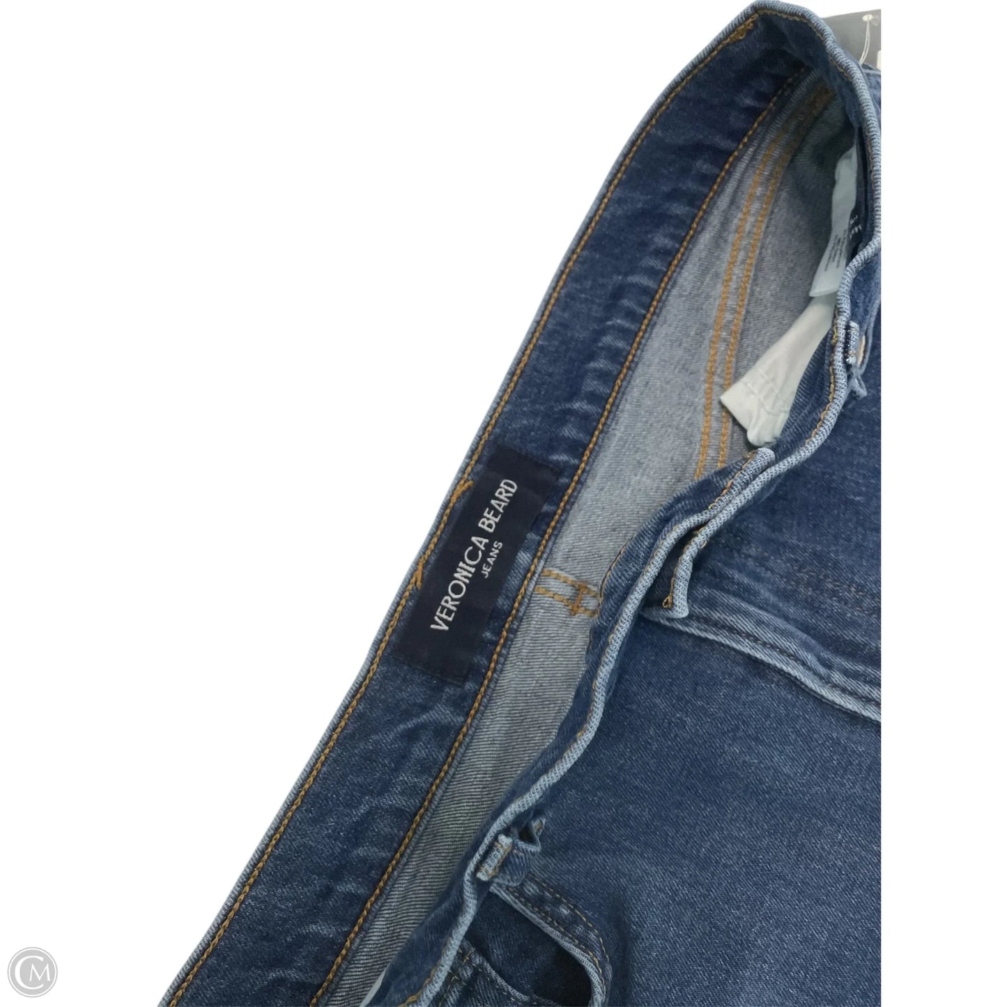 Jeans Wide Leg By Veronica Beard In Blue Denim, Size: 14