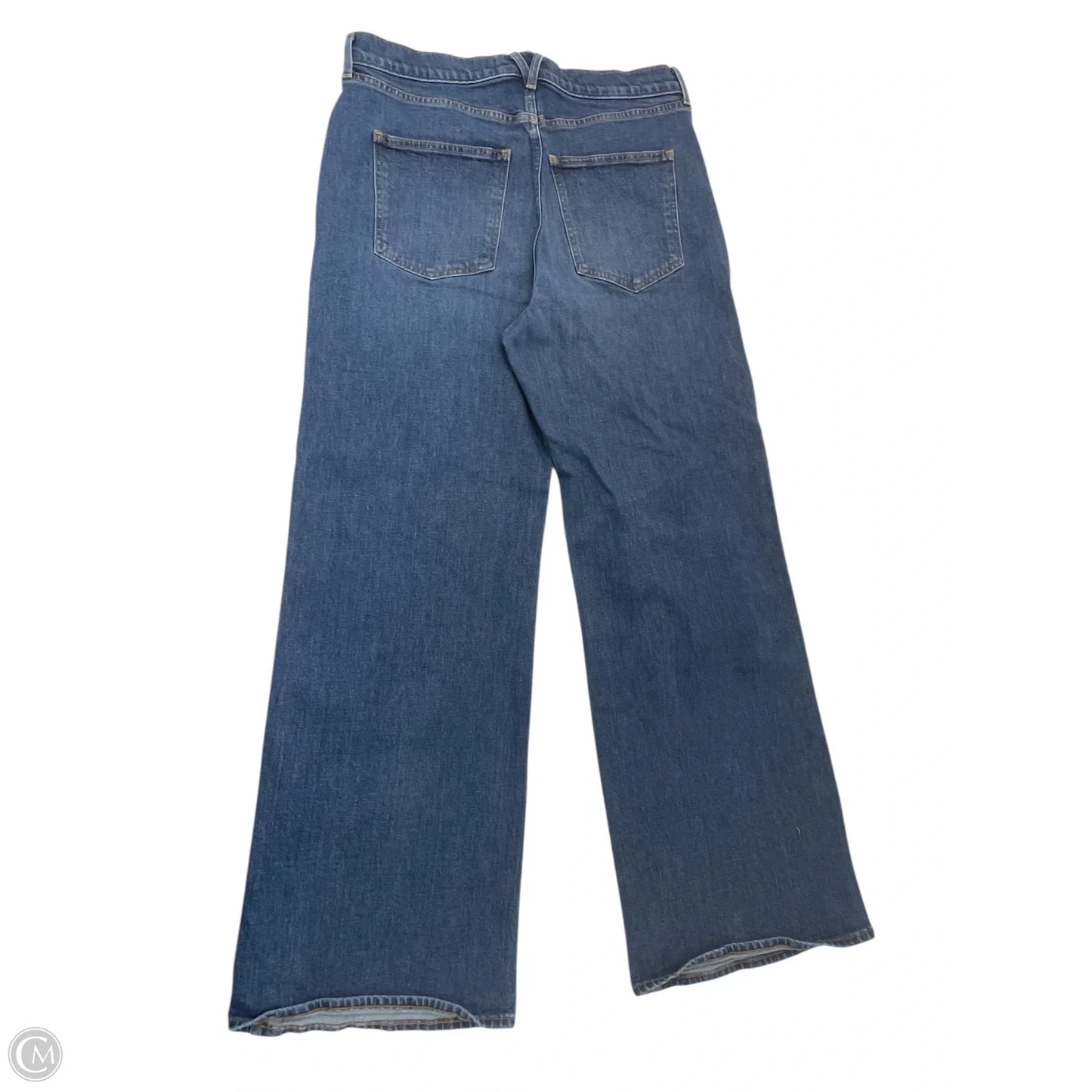 Jeans Wide Leg By Veronica Beard In Blue Denim, Size: 14