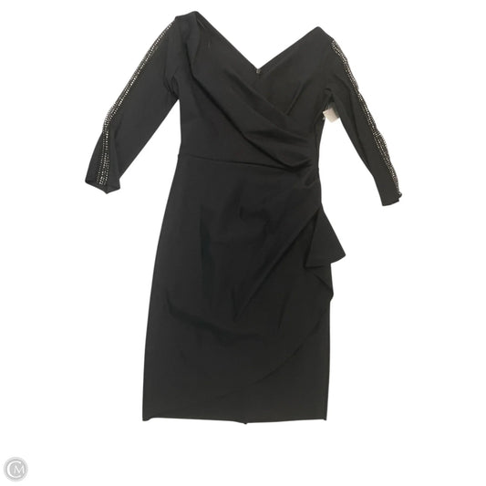 Dress Party Midi By Alex Evenings In Black, Size: 6