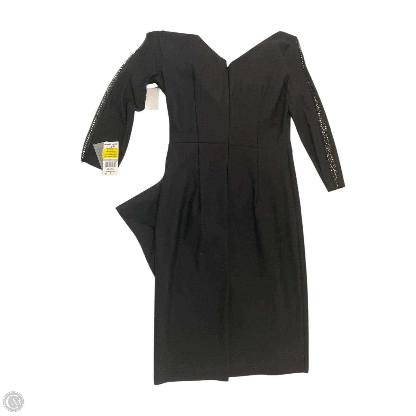 Dress Party Midi By Alex Evenings In Black, Size: 6