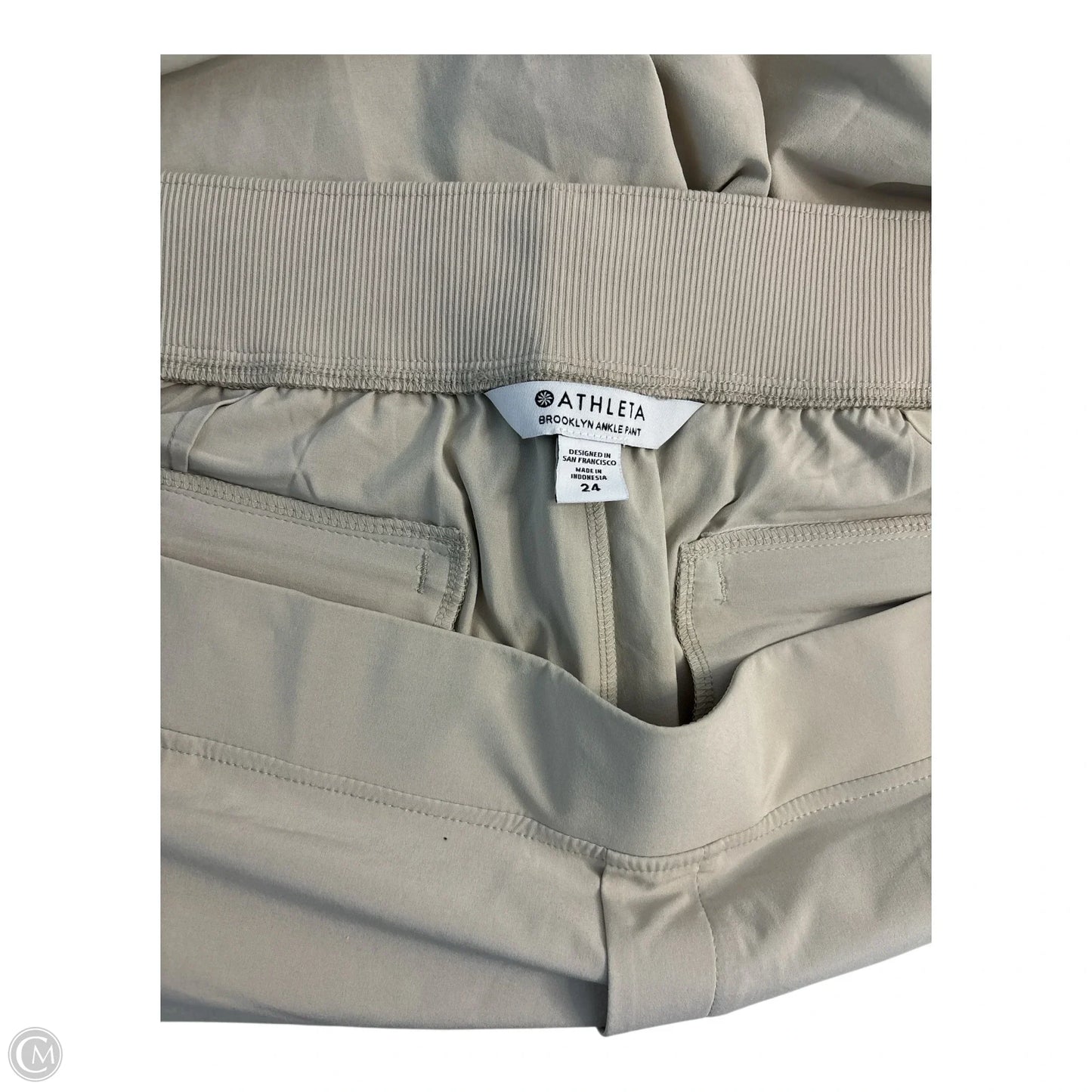 Athletic Pants By Athleta In Tan, Size: 24