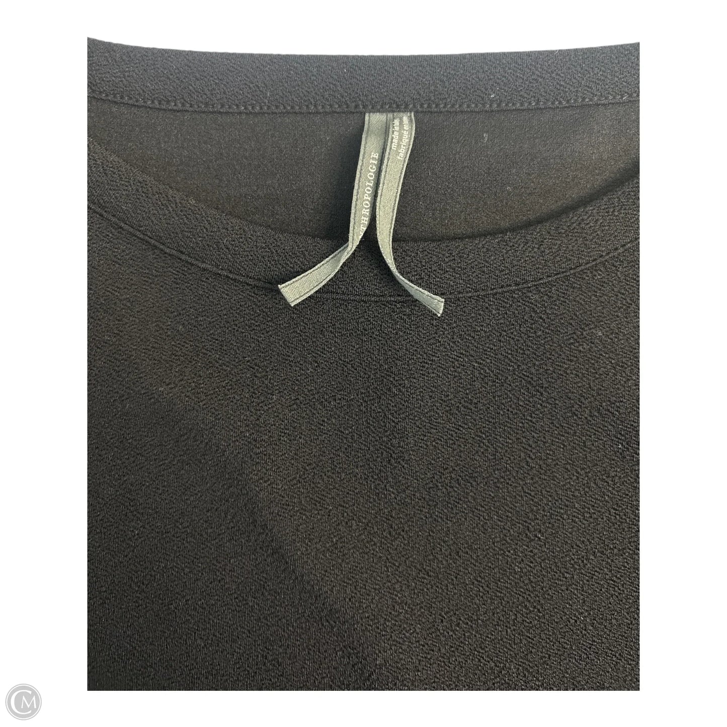 Top Long Sleeve Basic By Anthropologie In Black, Size: S