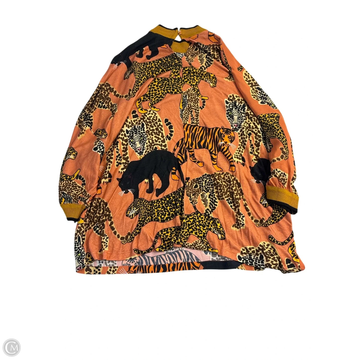 Top Short Sleeve Basic By Conditions Apply In Animal Print, Size: Xs