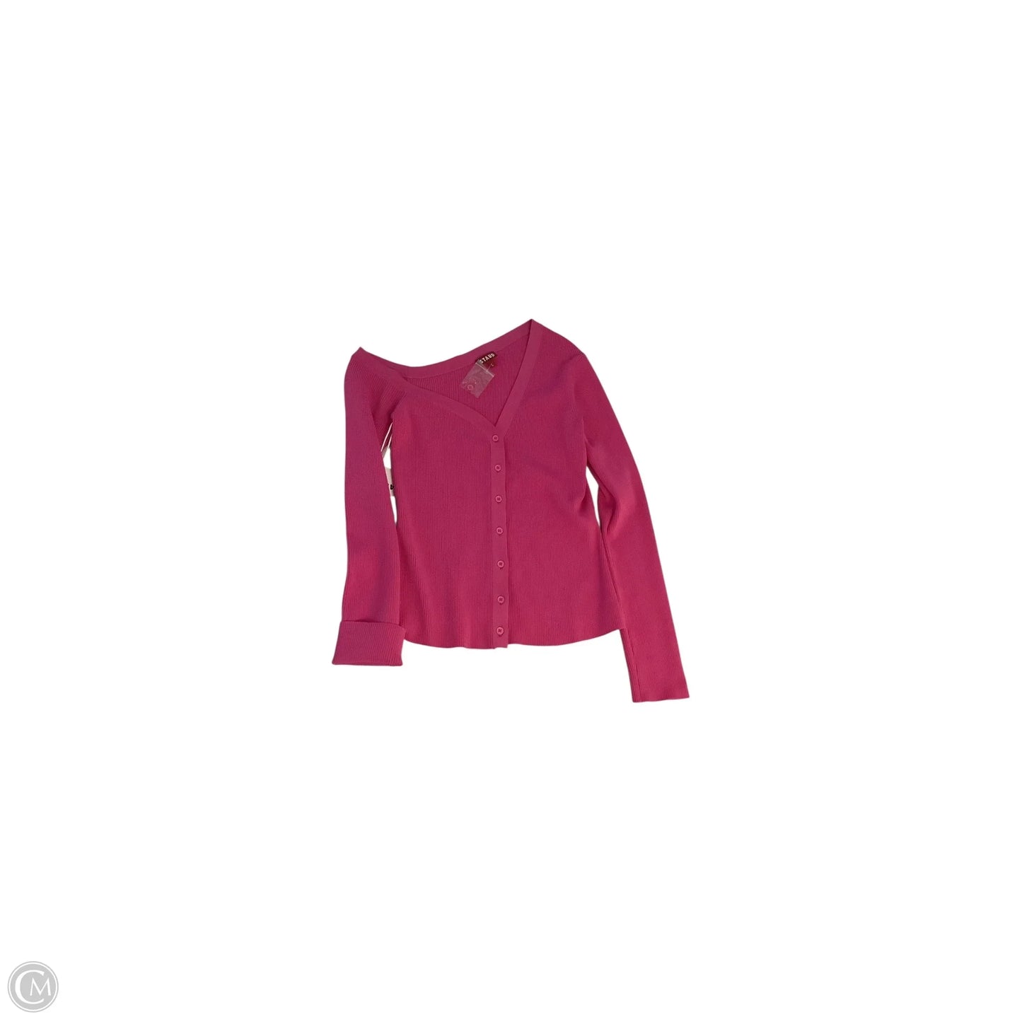 Top Long Sleeve By Clothes Mentor In Pink, Size: L