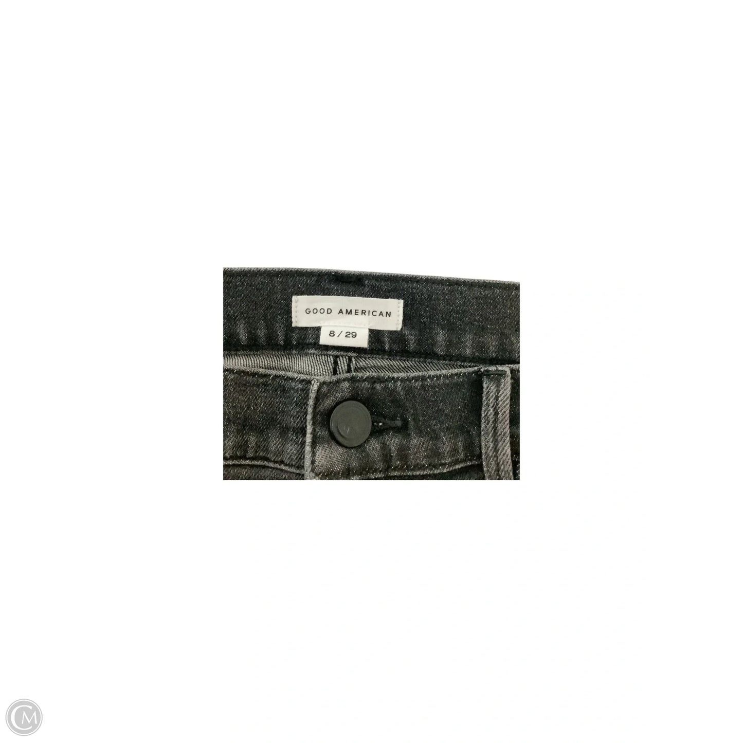 Jeans Wide Leg By Good American In Grey, Size: 8