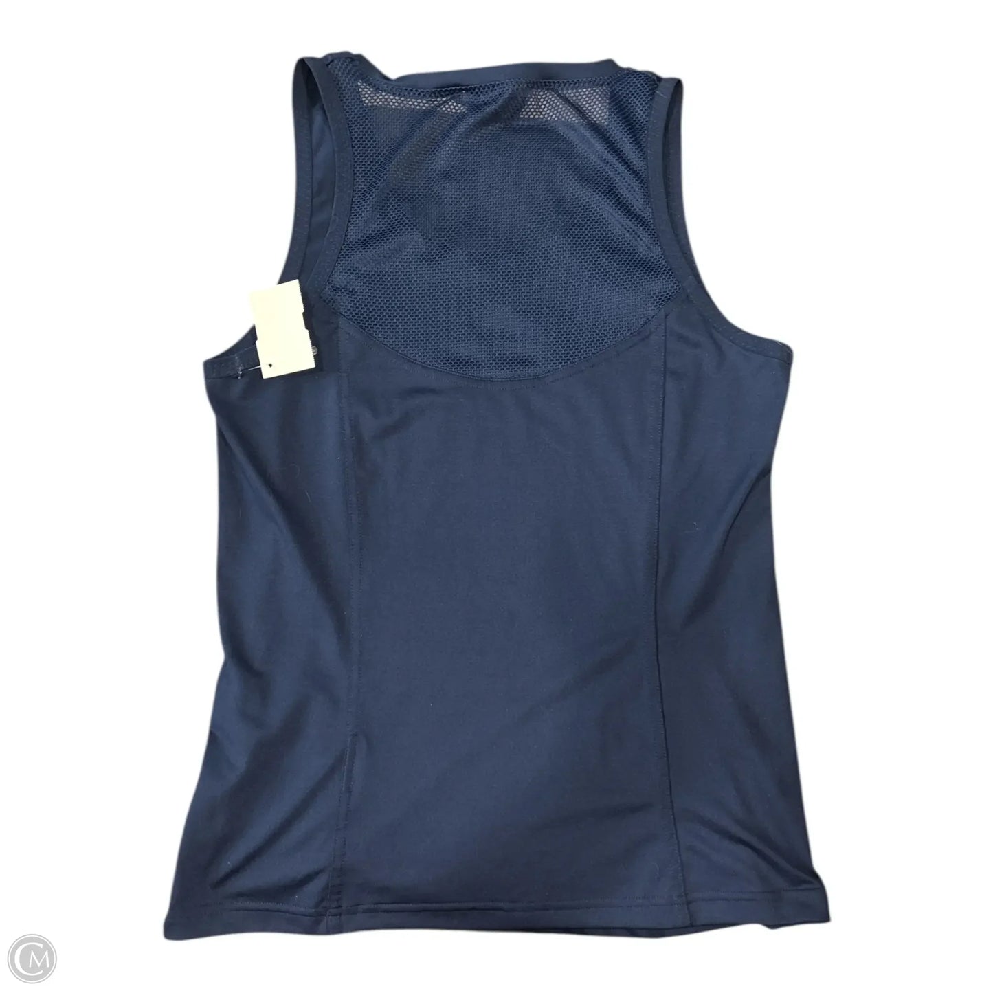 Athletic Tank Top By Adidas In Navy, Size: M