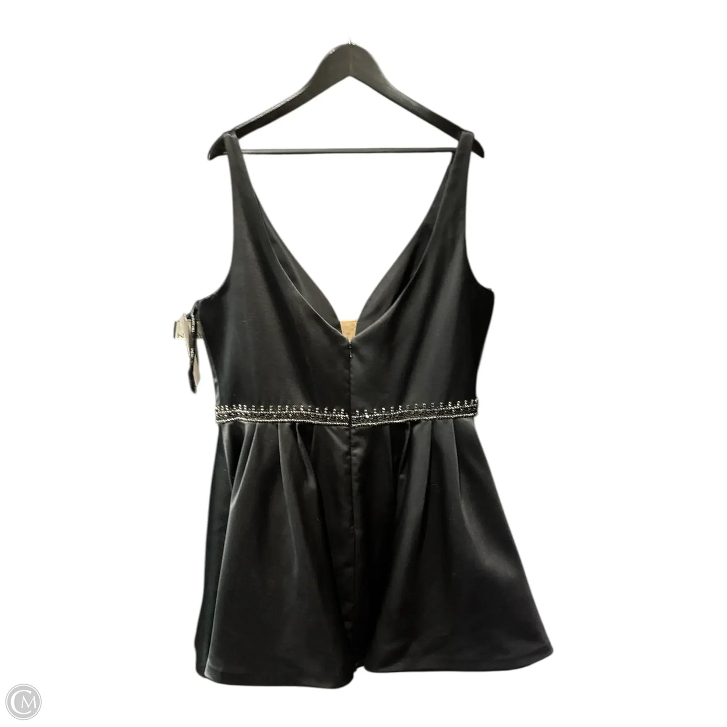 Dress Party Short By Cma In Black, Size: 22