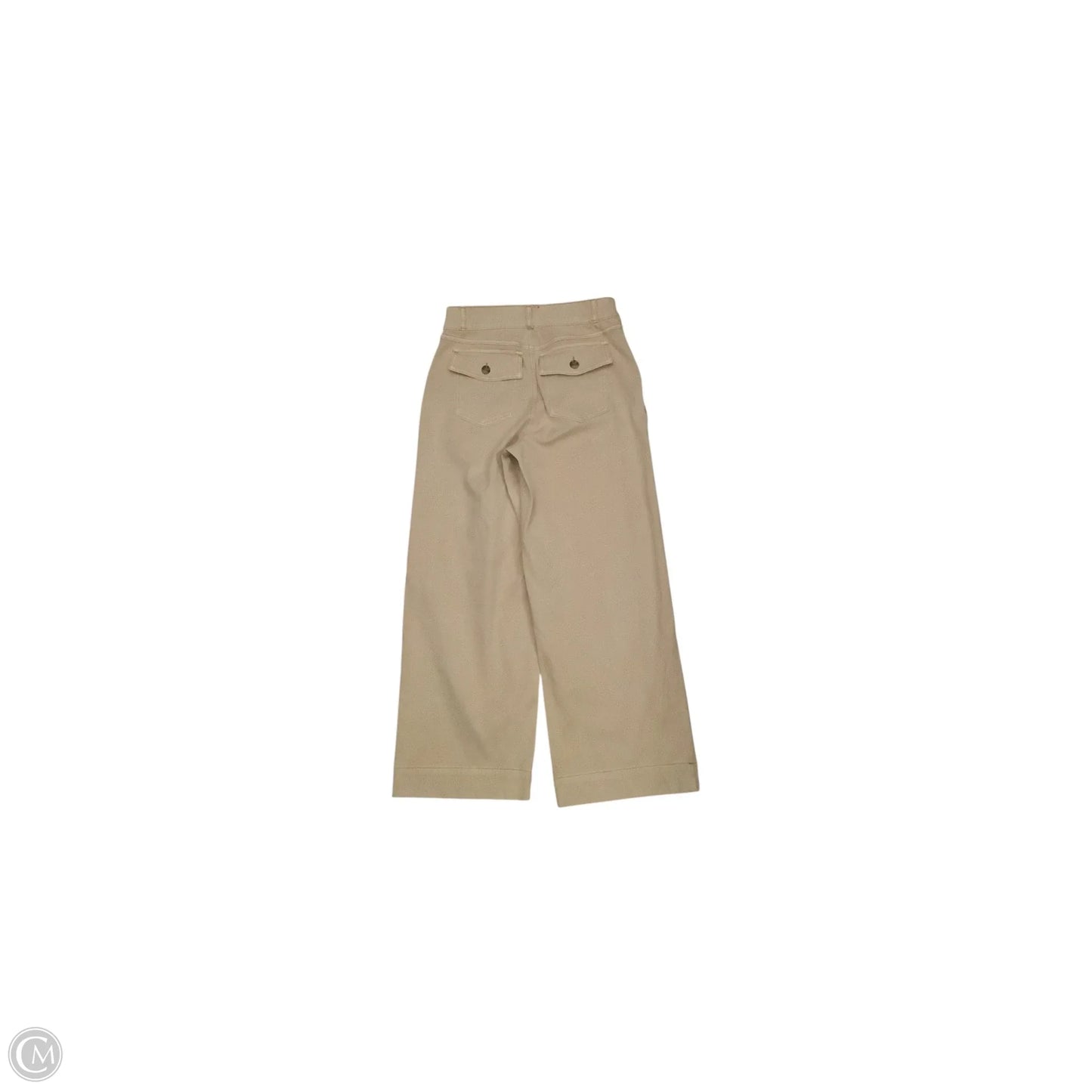 Pants Wide Leg By Spanx In Tan, Size: L