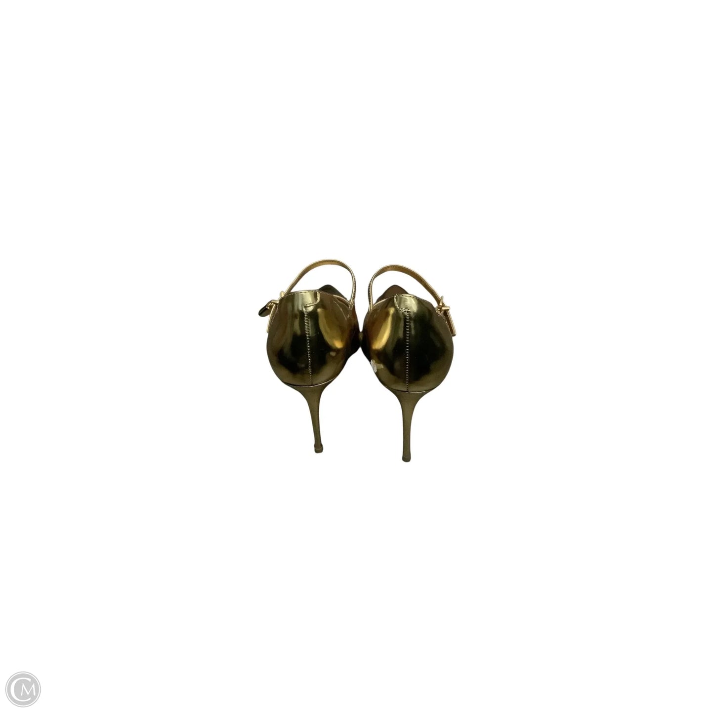 Shoes Heels Stiletto By Kurt Geiger London In Gold, Size: 10