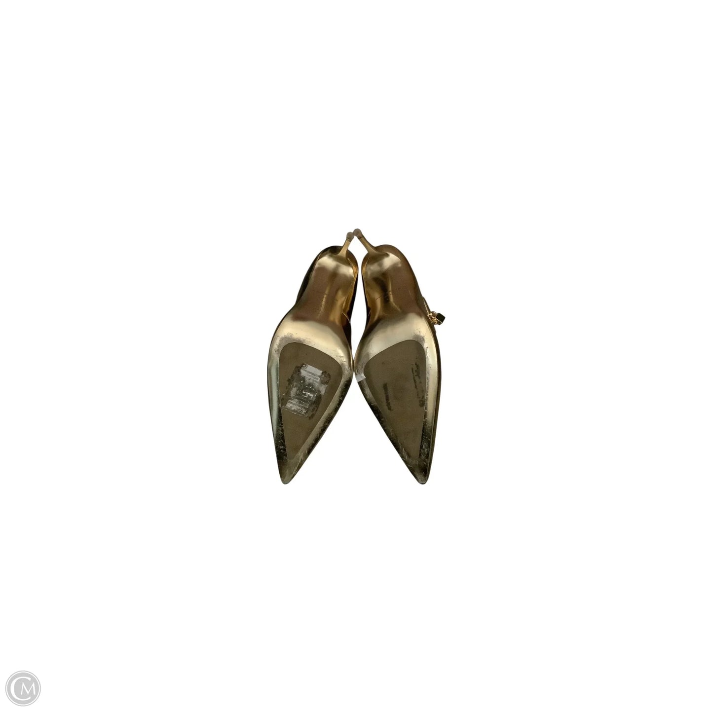 Shoes Heels Stiletto By Kurt Geiger London In Gold, Size: 10