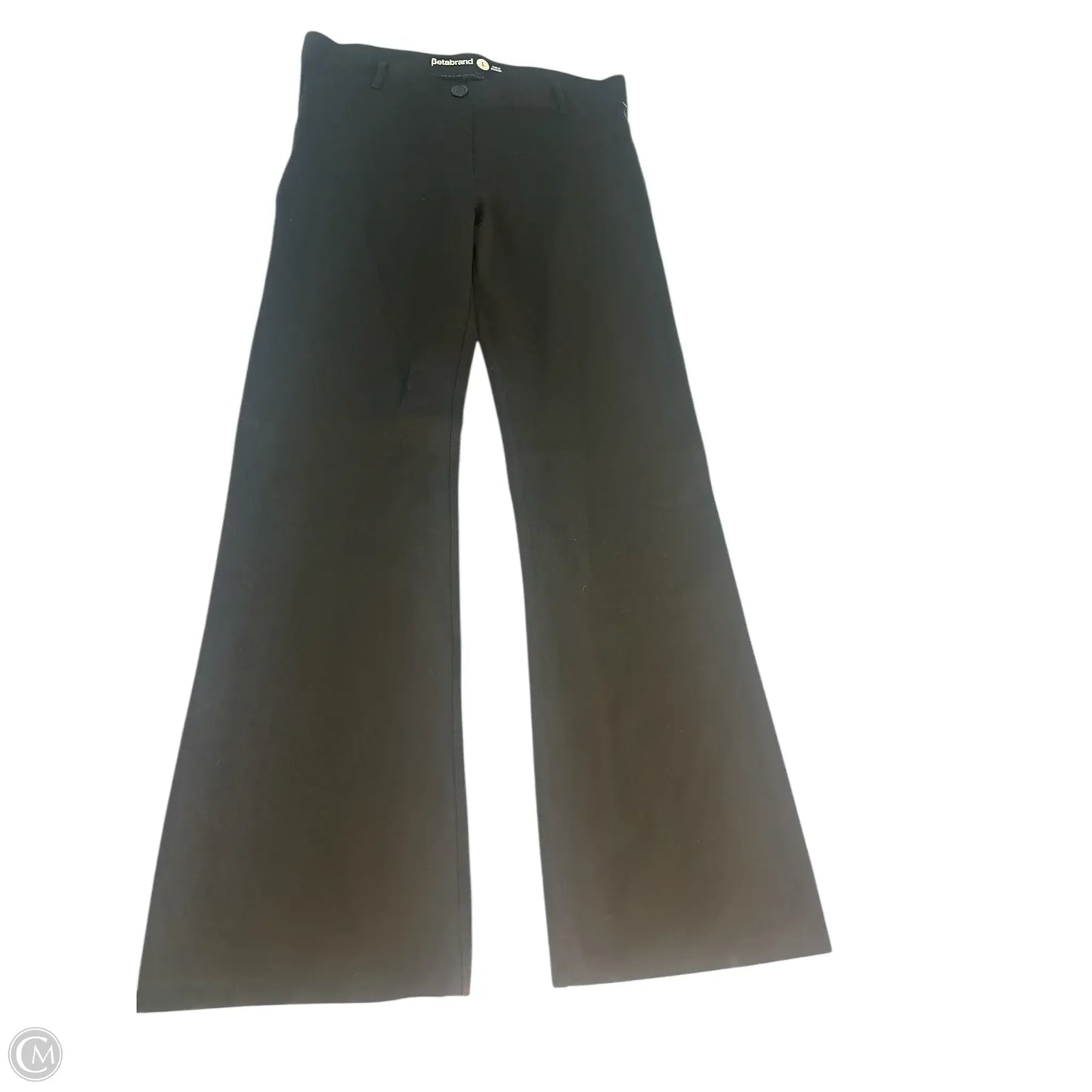 Pants Wide Leg By Betabrand In Black, Size: L