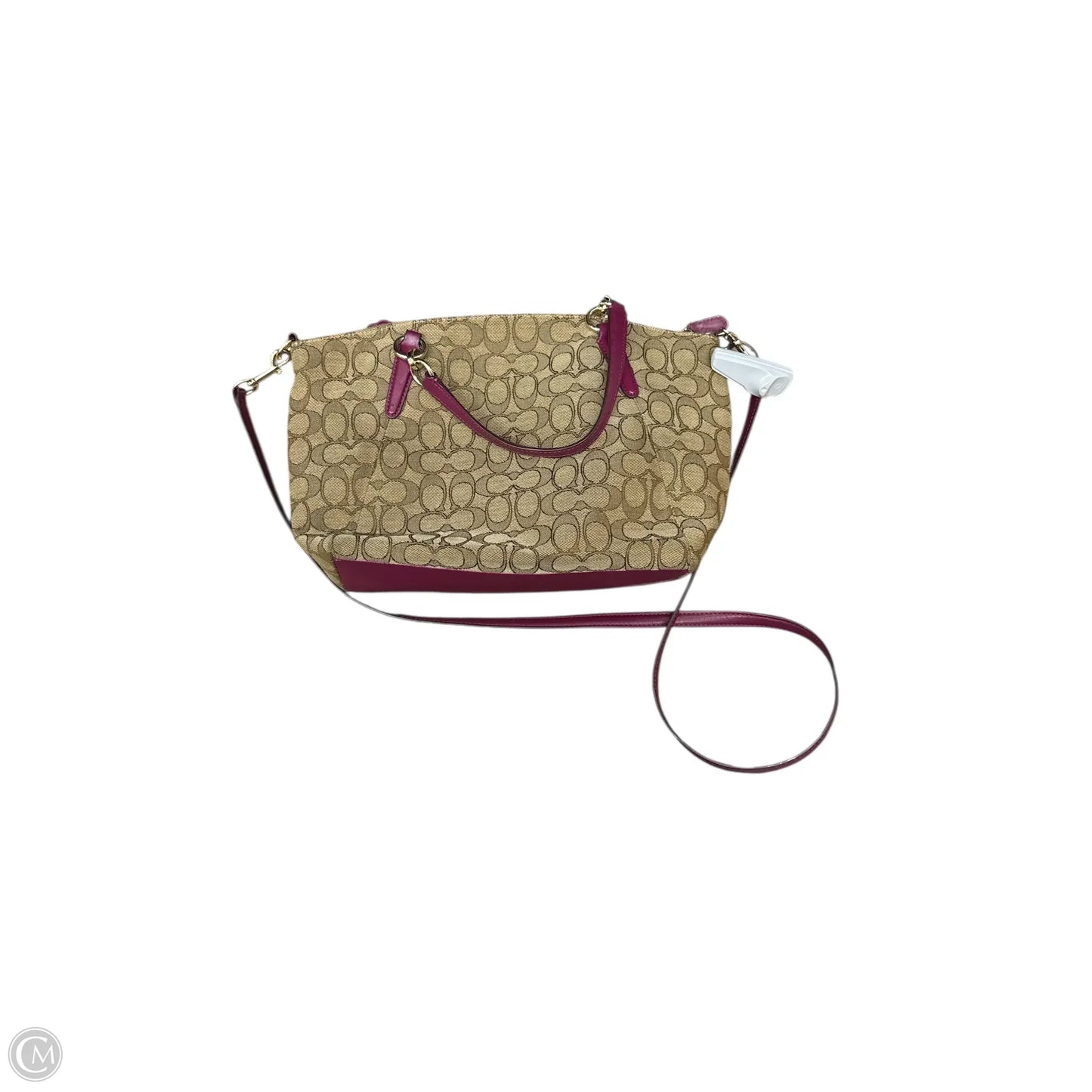 Handbag Designer By Coach, Size: Medium