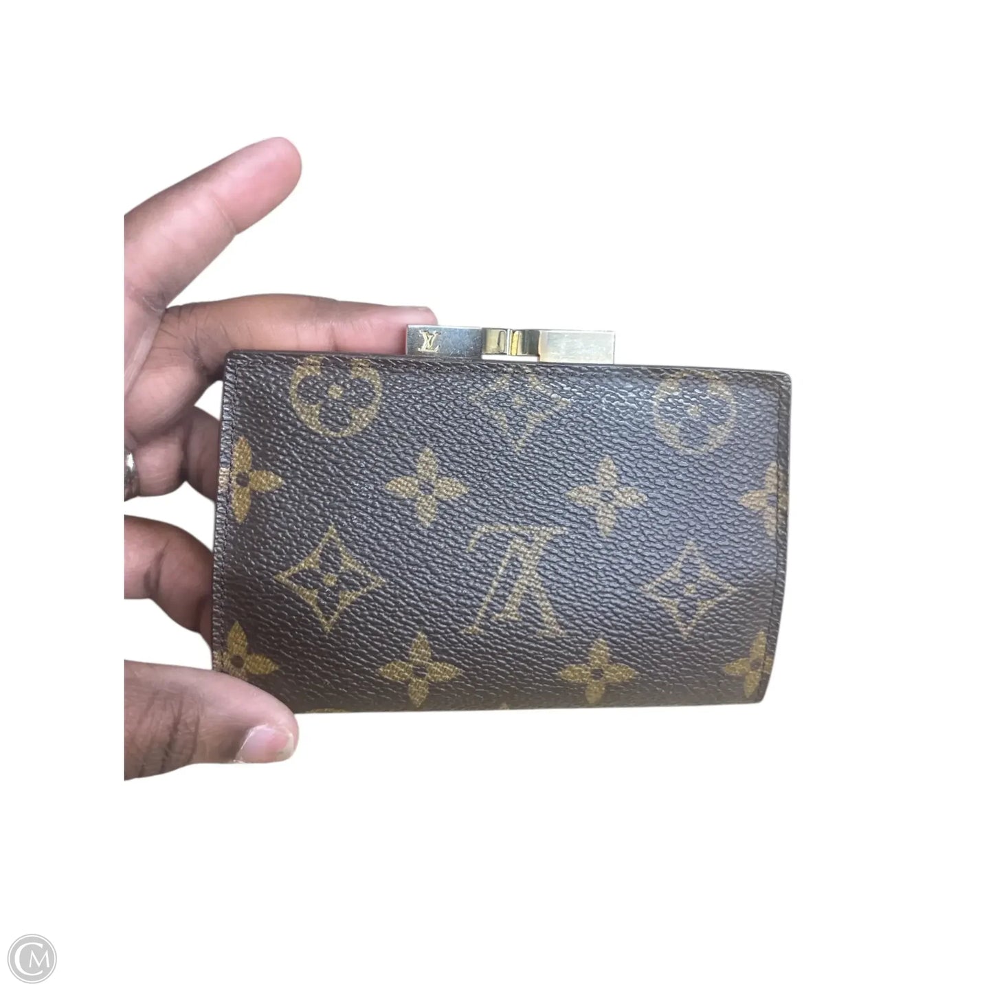 Coin Purse Luxury Designer By Louis Vuitton, Size: Small