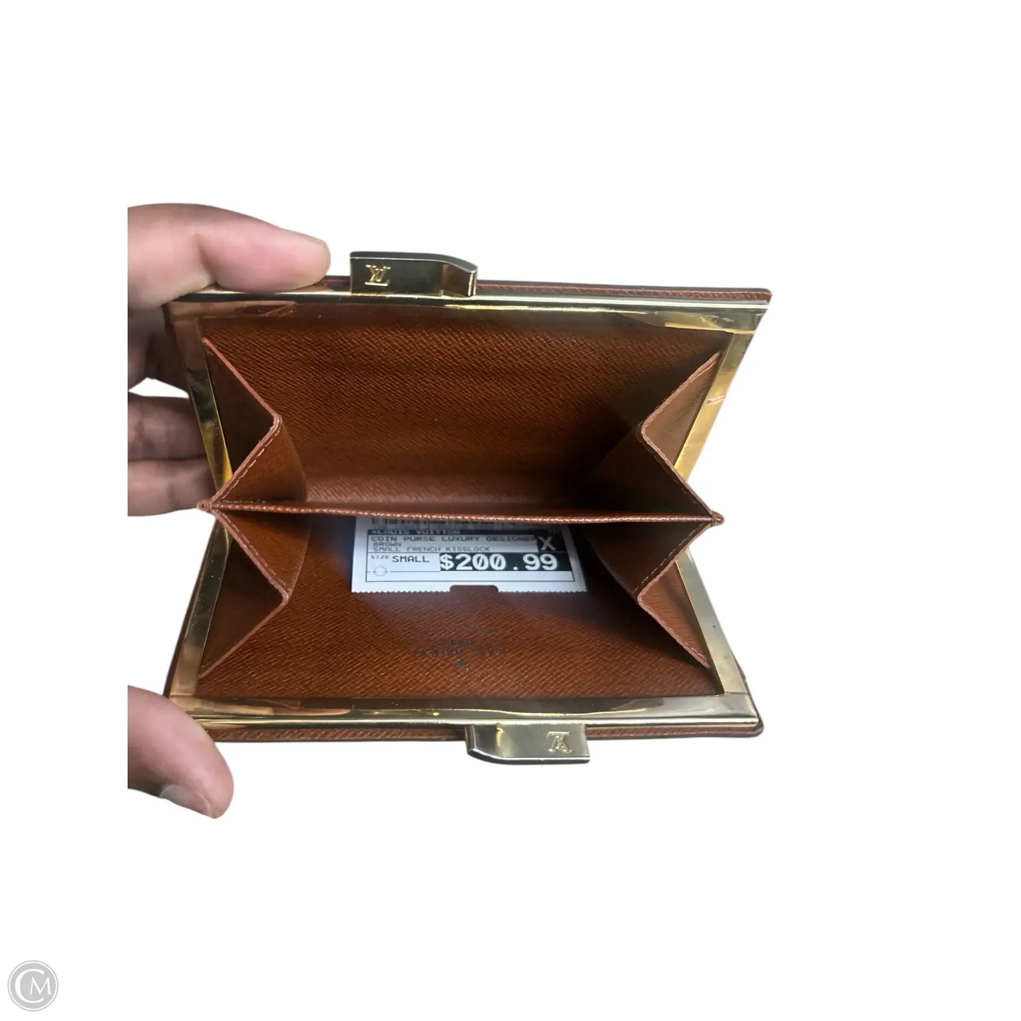 Coin Purse Luxury Designer By Louis Vuitton, Size: Small