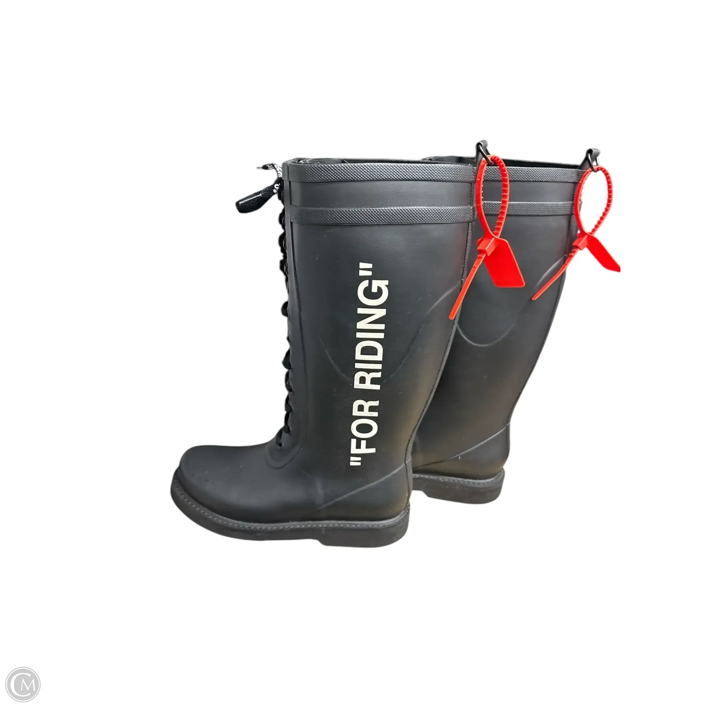 Boots Luxury Designer By Off-white In Black