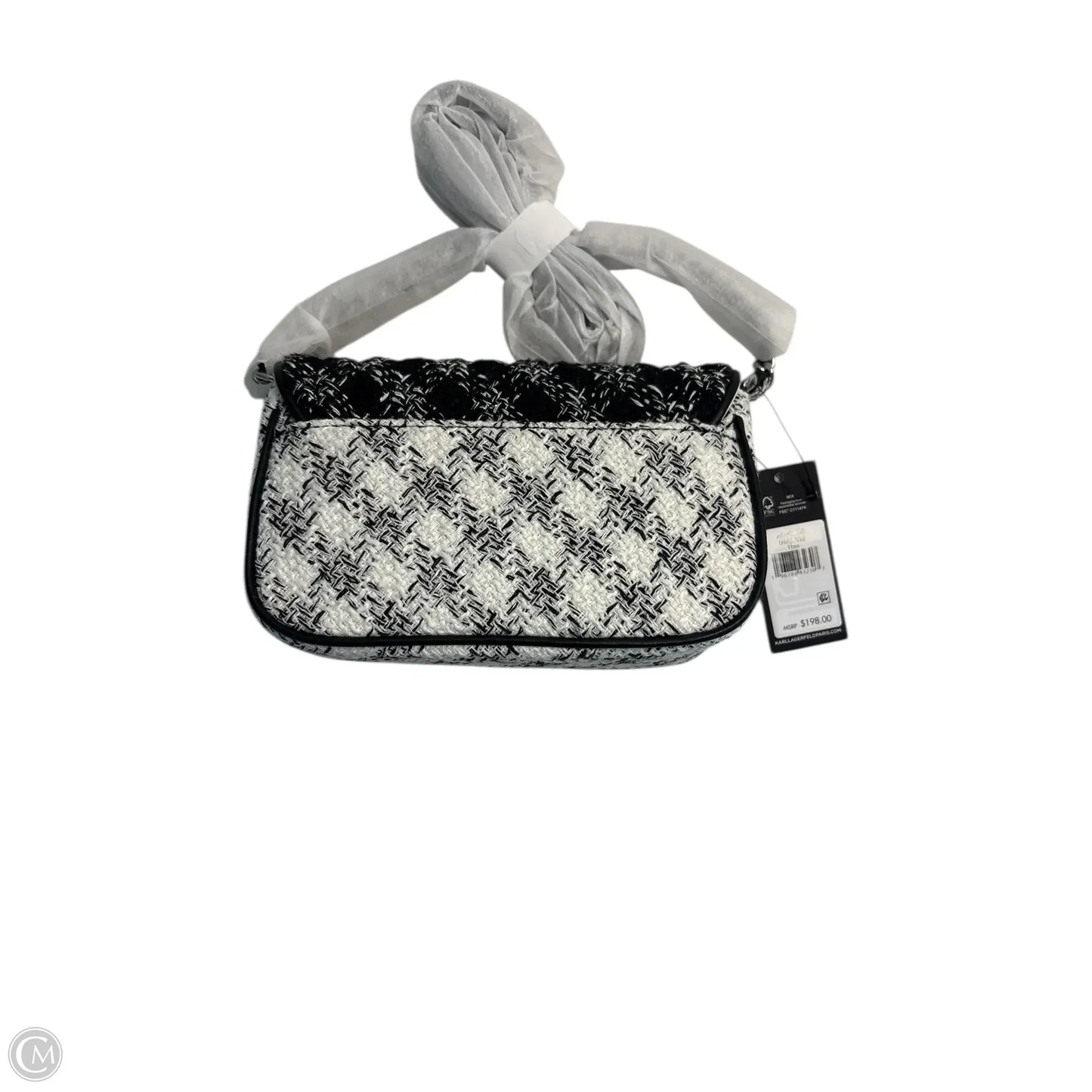 Handbag Designer By Karl Lagerfeld, Size: Medium