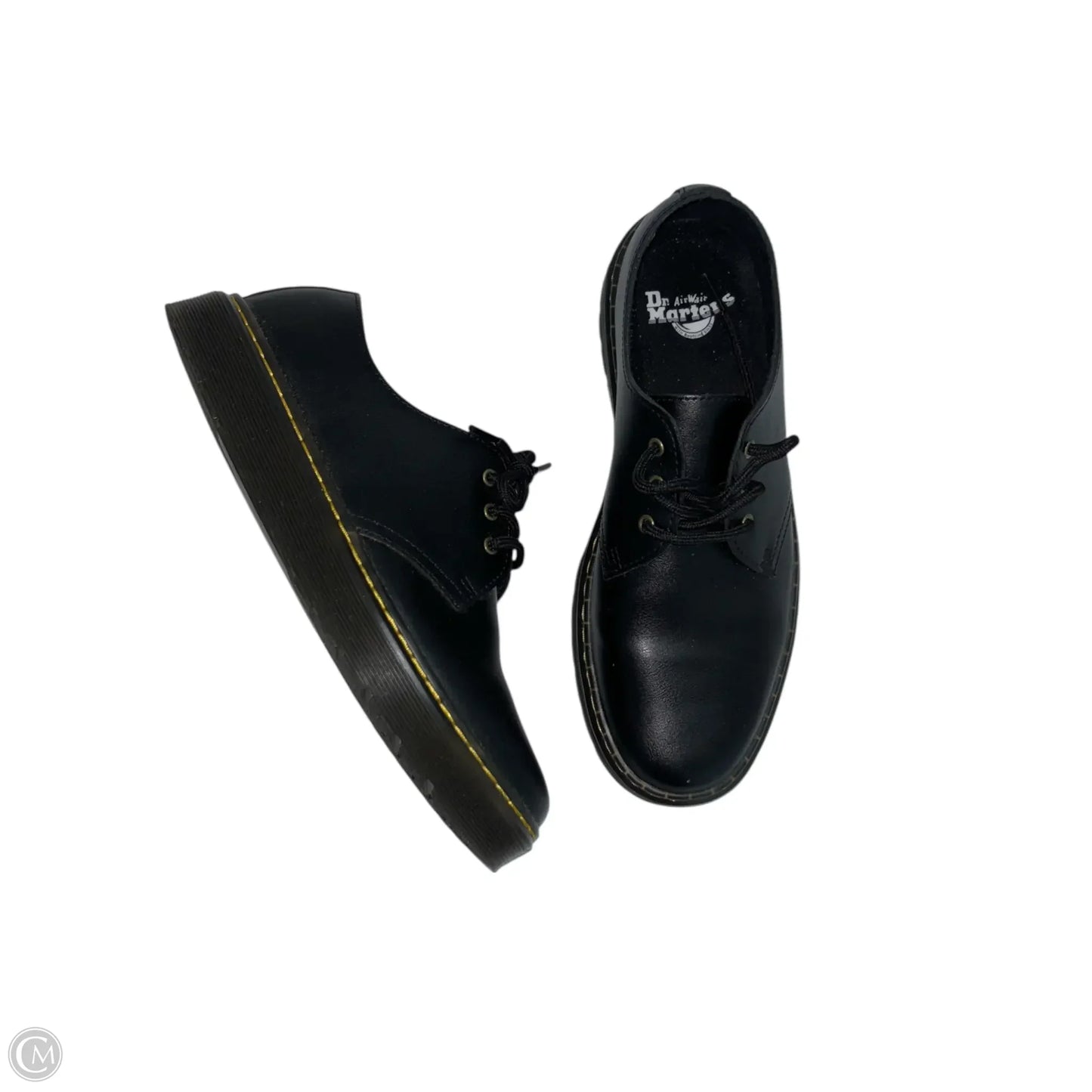 Shoes Flats By Dr Martens In Black, Size: 9