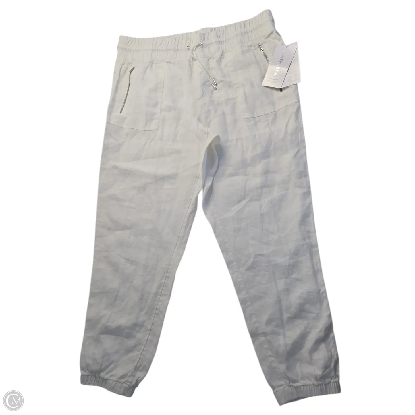 Pants Linen By Athleta In White, Size: 16