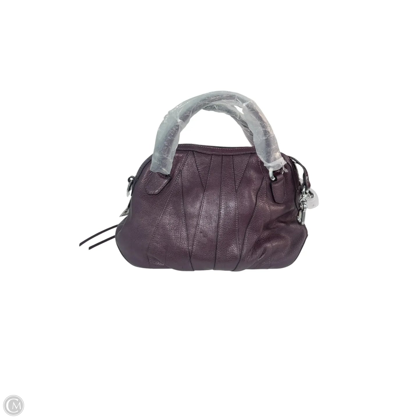 Handbag Leather By Oryany, Size: Medium